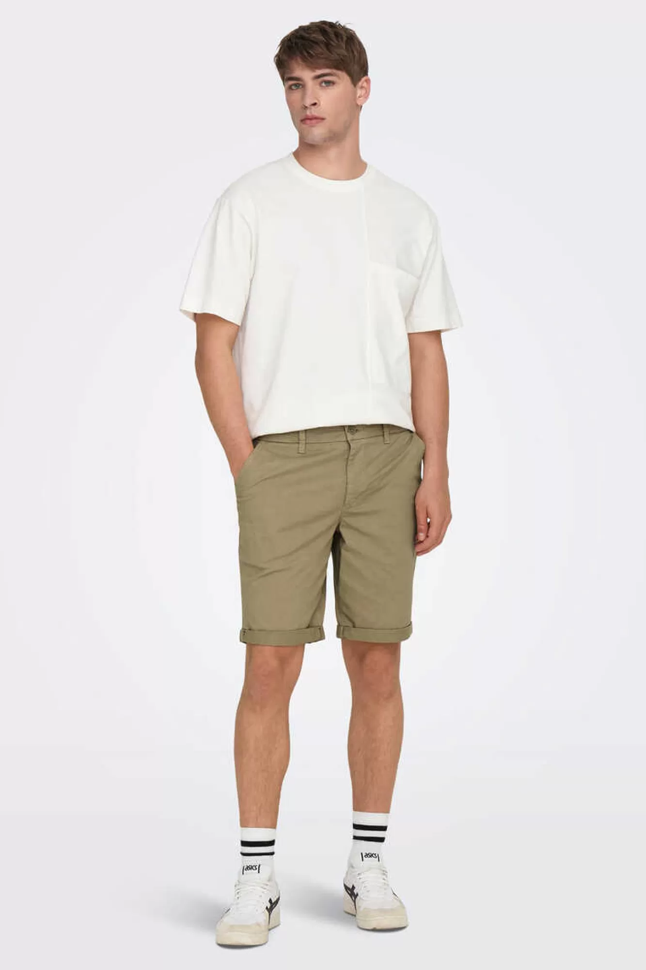 Only & Sons Bermuda Estilo Chino
