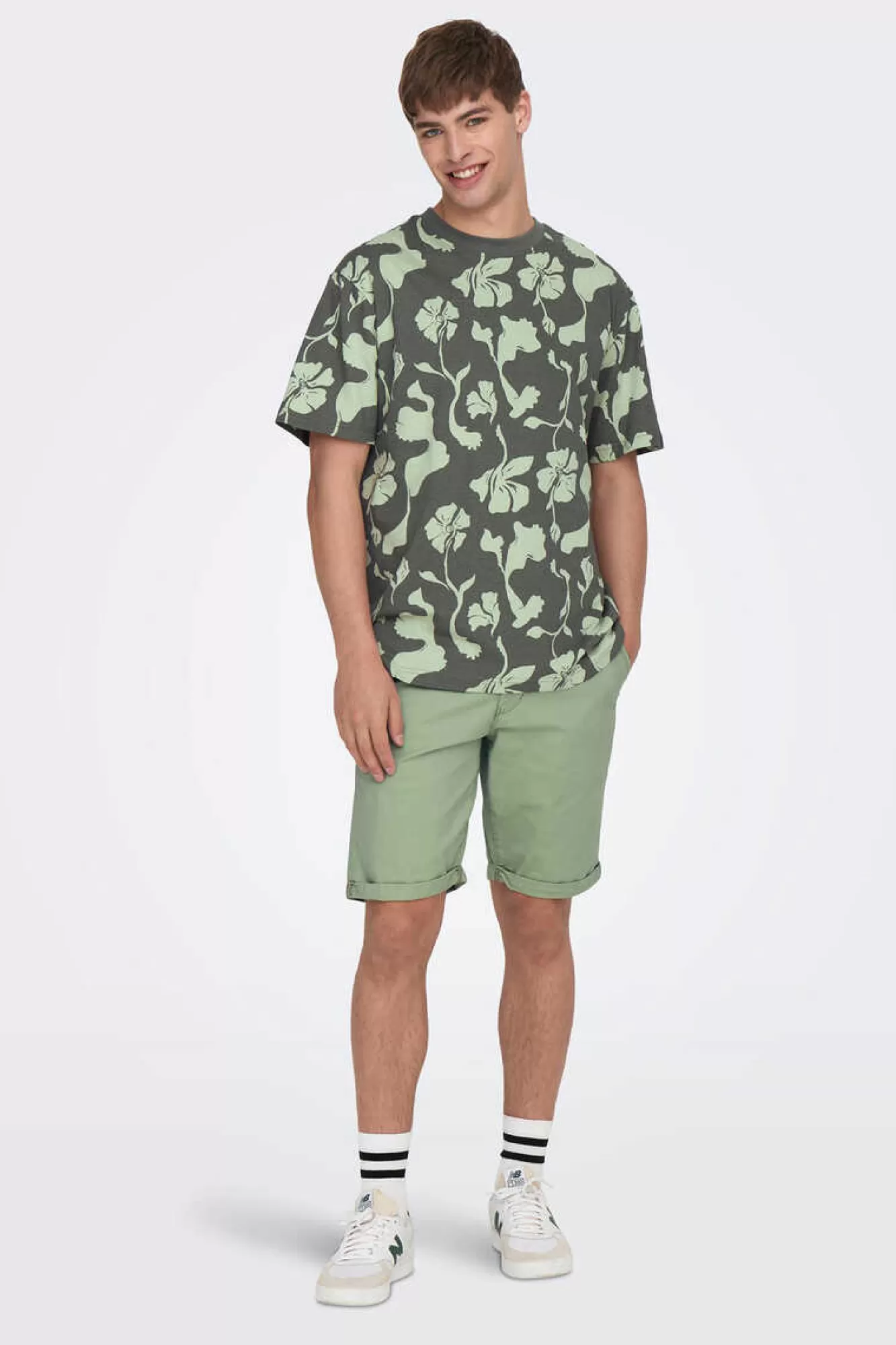 Only & Sons Bermuda Estilo Chino