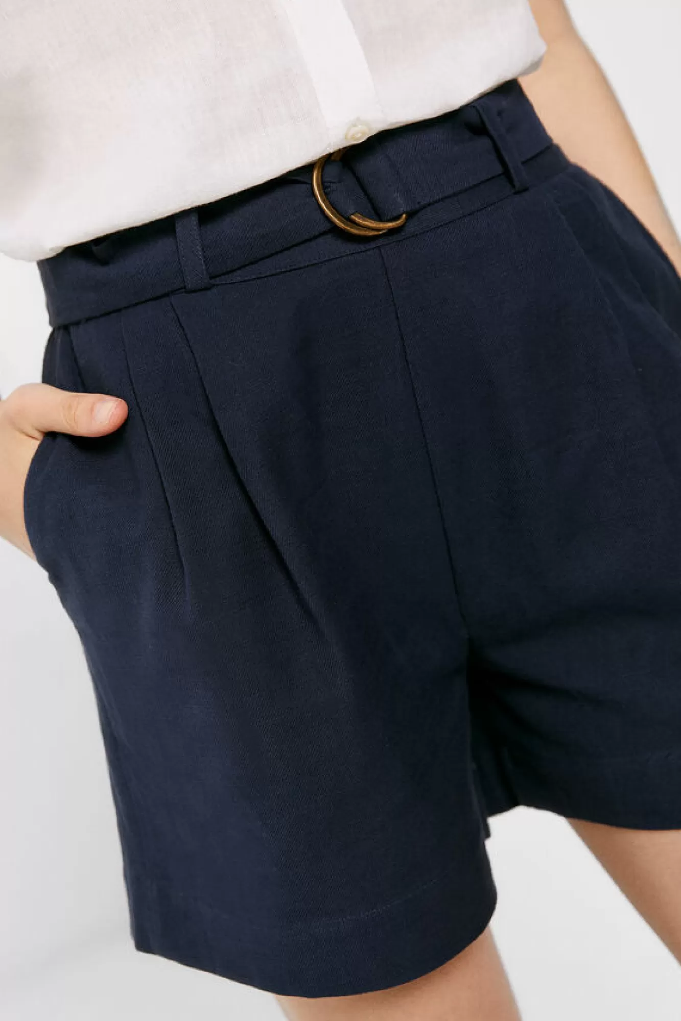 * Bermudas Algodao Cor