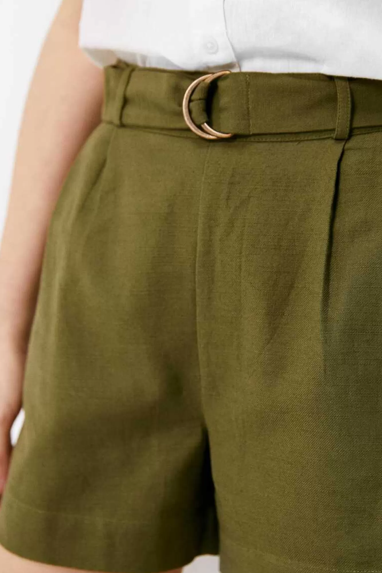 * Bermudas Algodao Cor