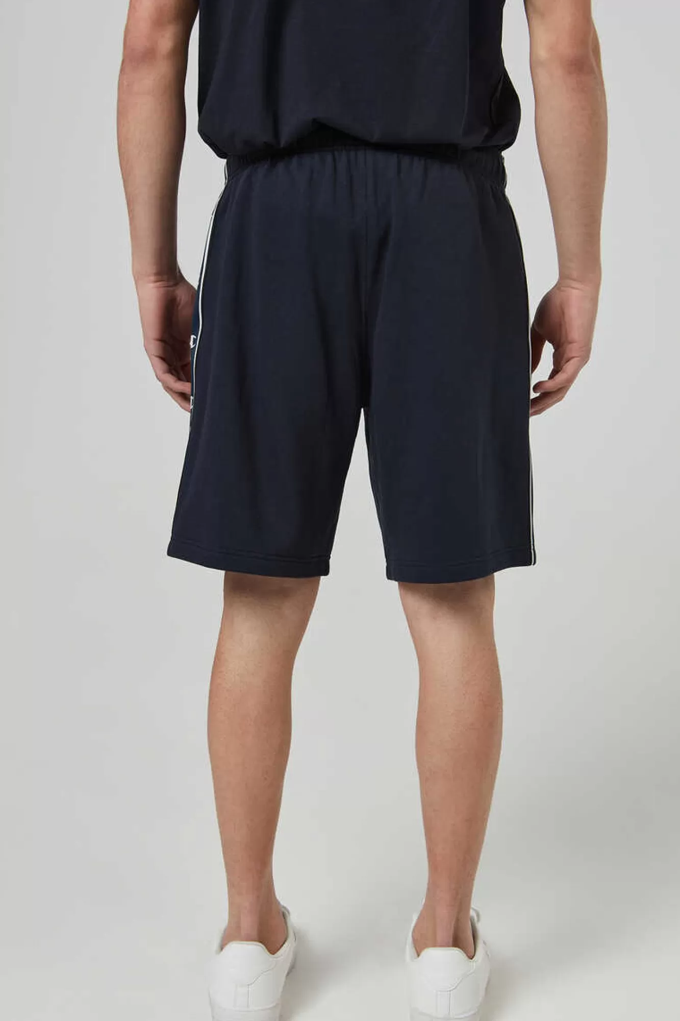 Champion Bermudas De Algodao E Cintura Com Logo