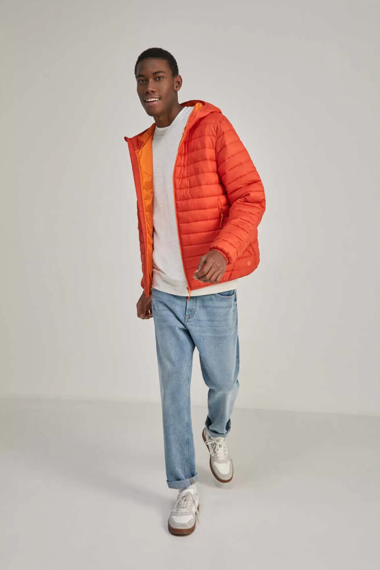 * Blazer Acolchoado Capuz