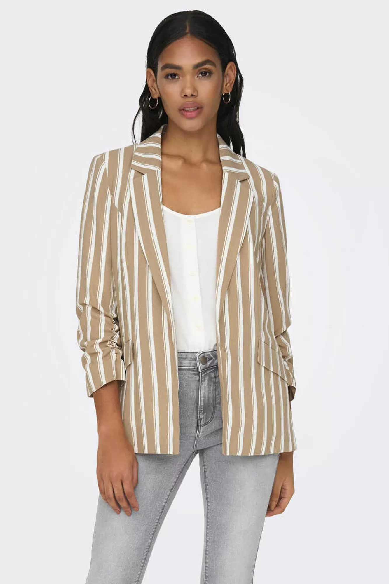 Only Blazer Com Manga Enrolada