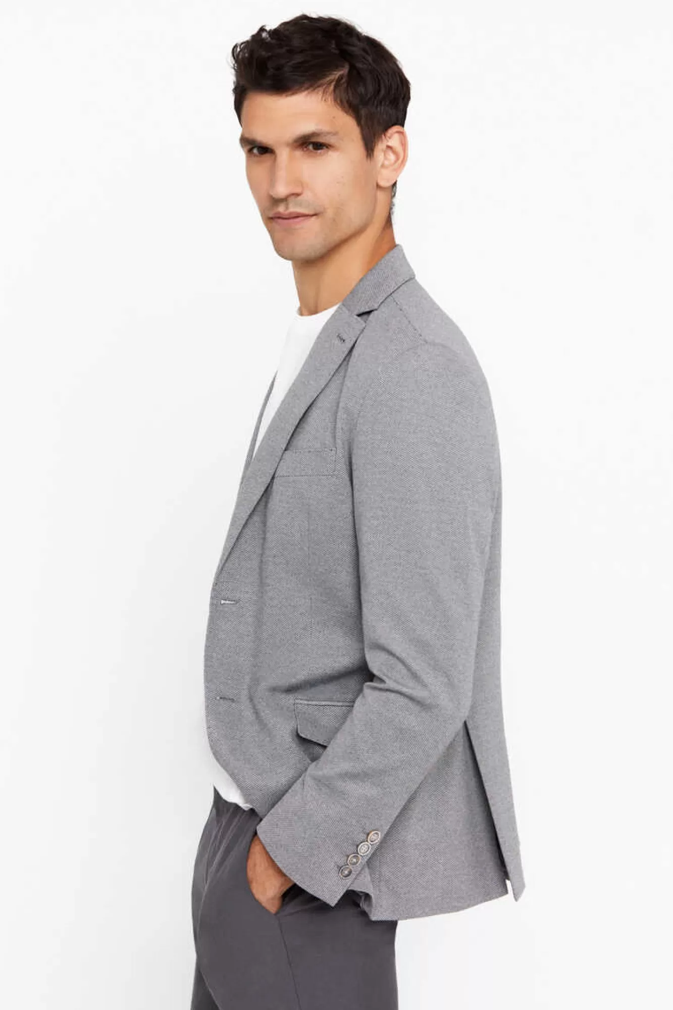 Cortefiel Blazer De Malha