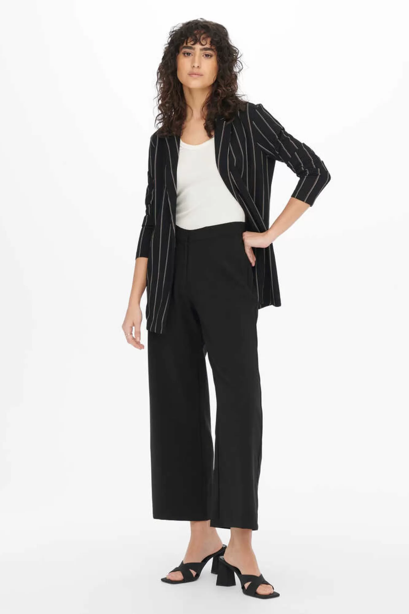 JDY Blazer Fluido Com Manga Comprida