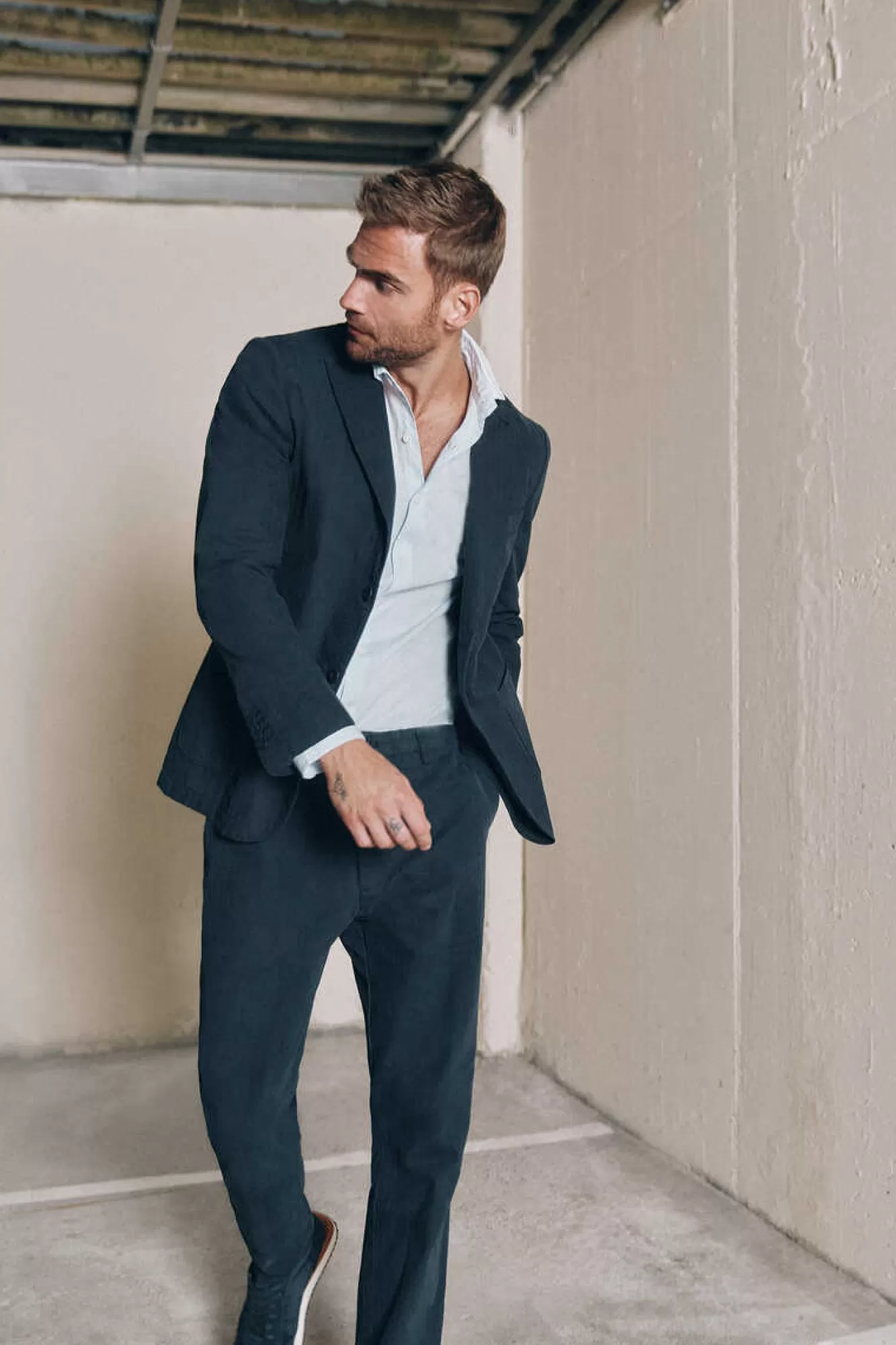 Ooto Blazer Slim Algodao
