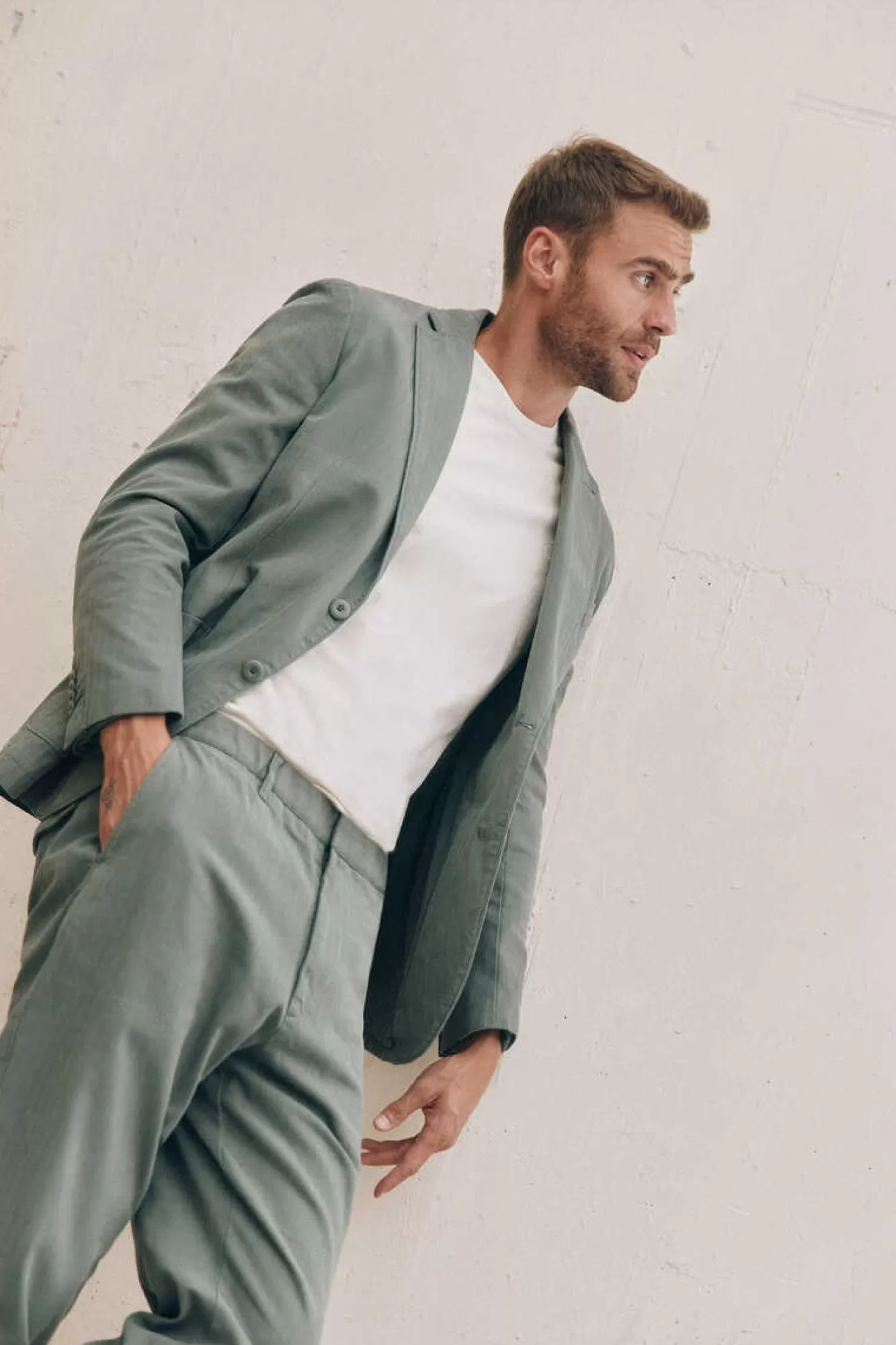 Ooto Blazer Slim Algodao