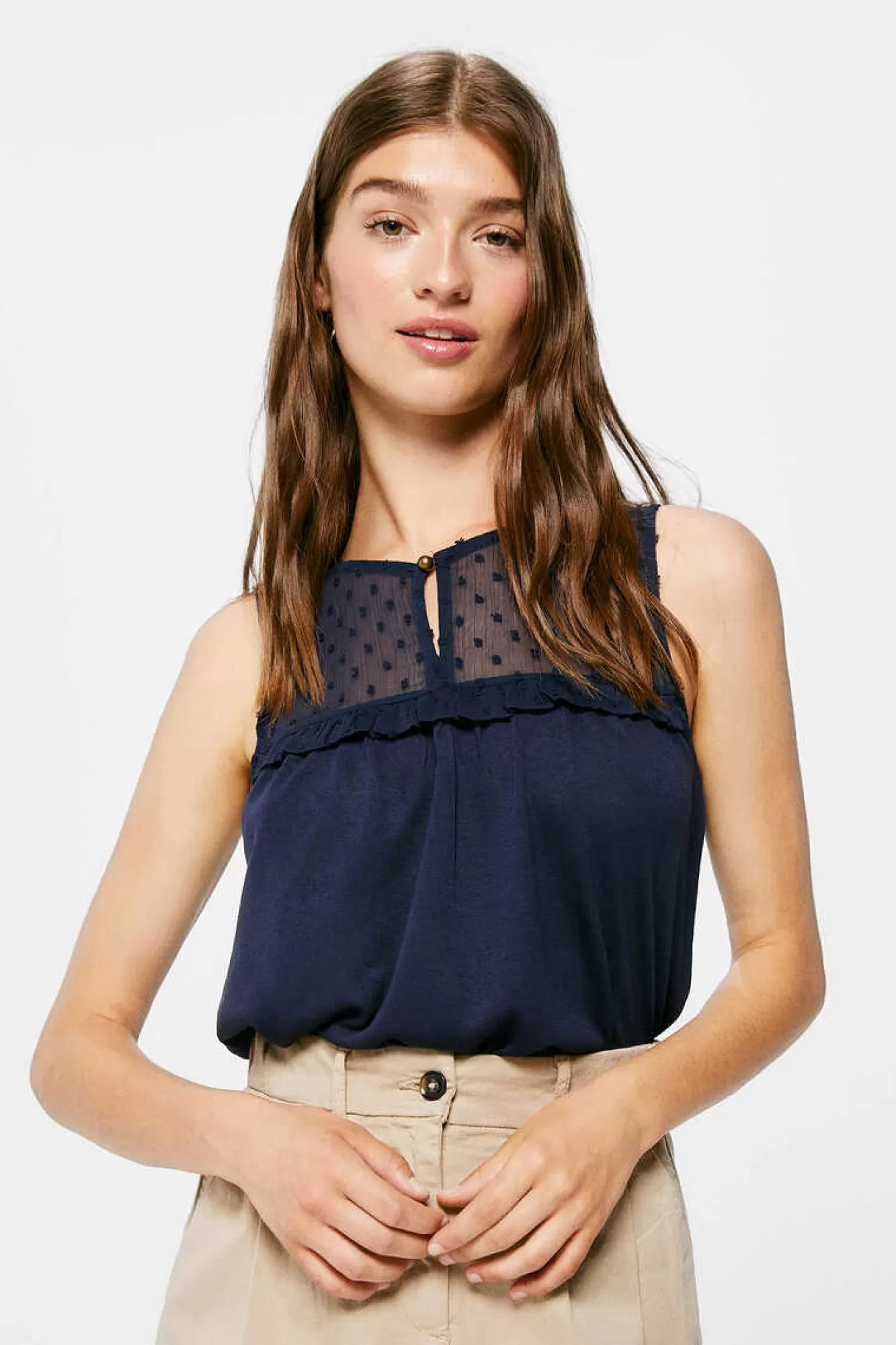 * Blusa Cintado Plumetti