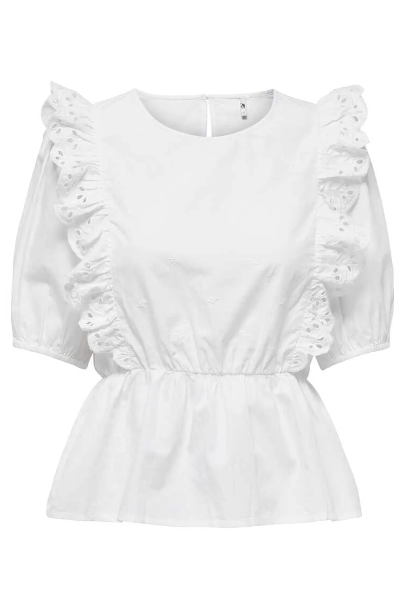 JDY Blusa Com Efeito Peplum