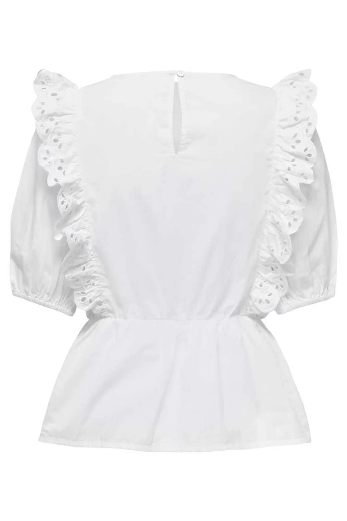 JDY Blusa Com Efeito Peplum
