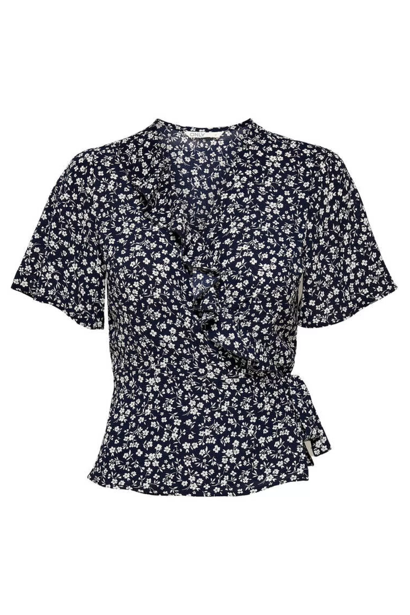 Only Blusa Cruzada Manga Curta