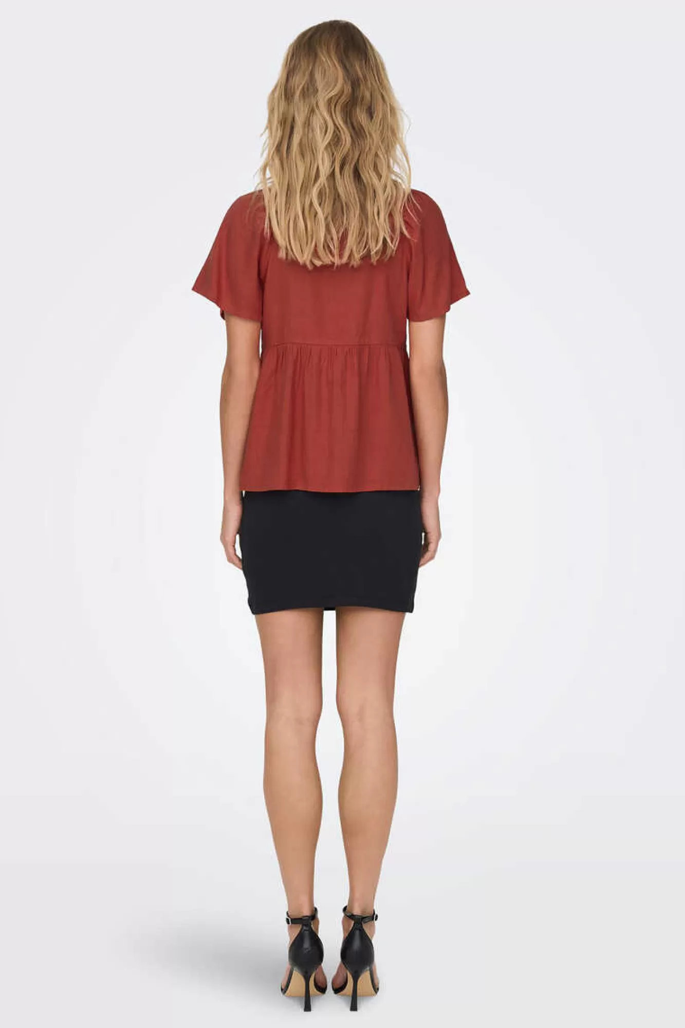 JDY Blusa De Linho Volumosa