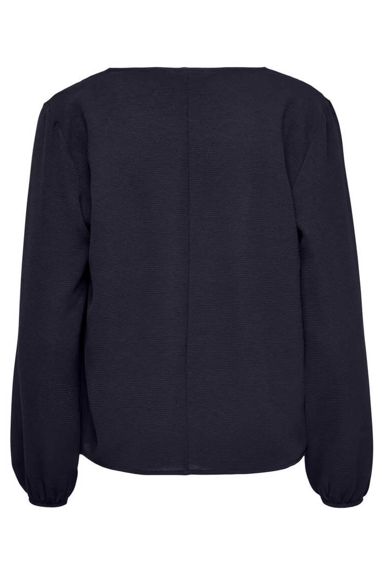 Only Blusa De Manga Comprida E Gola Redonda