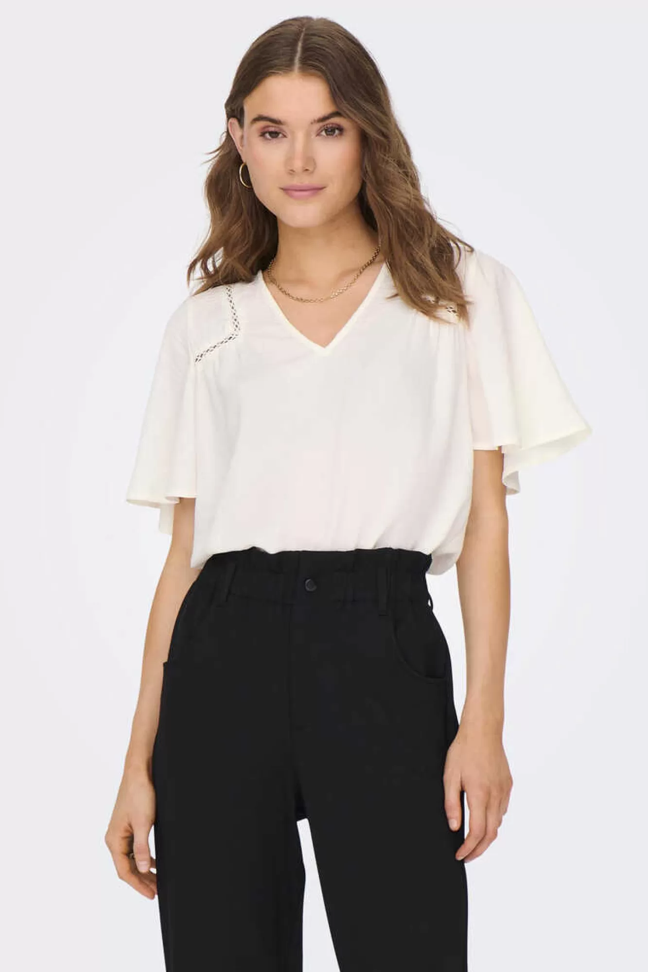 JDY Blusa De Manga Curta