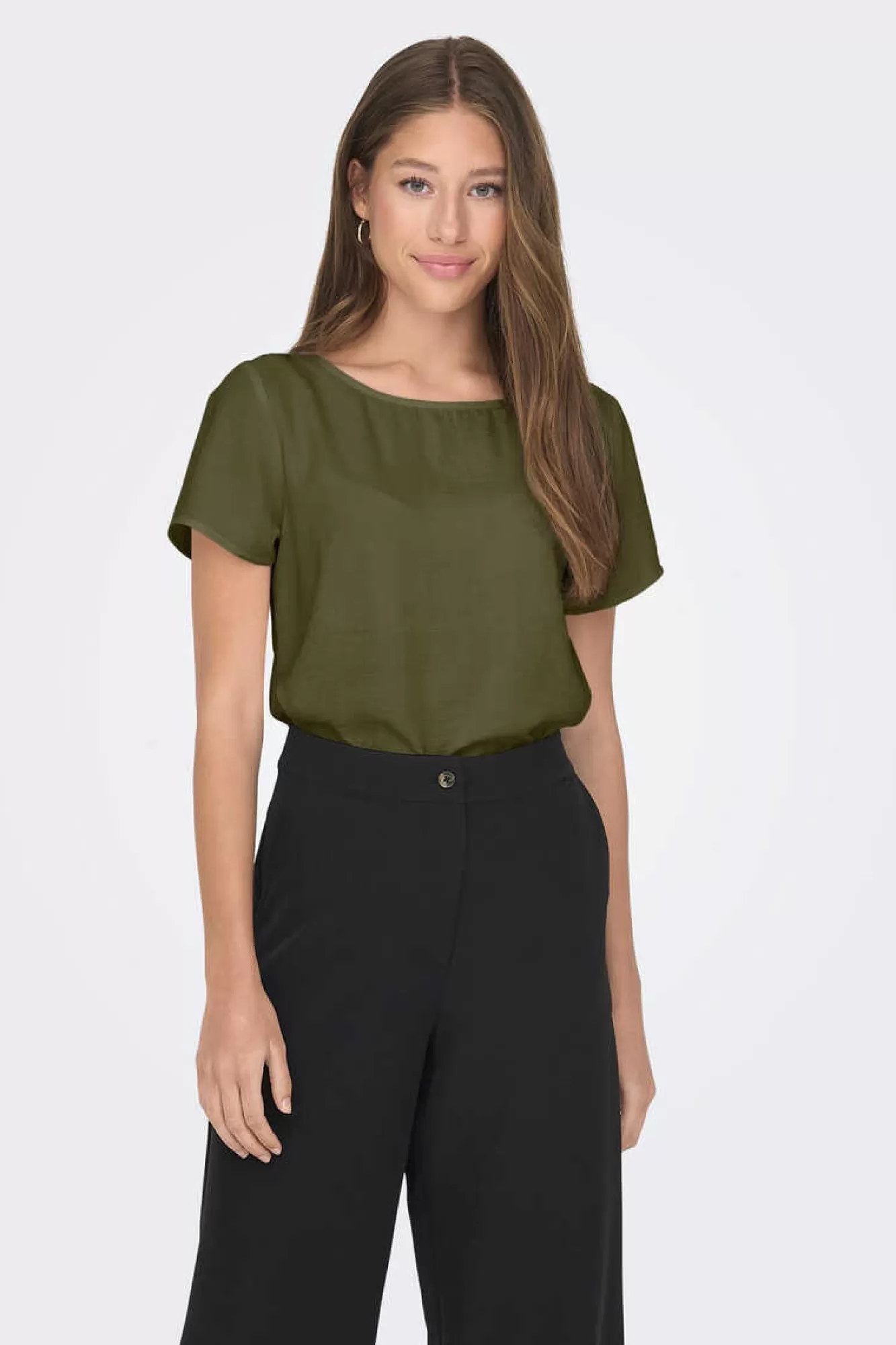 JDY Blusa De Manga Curta