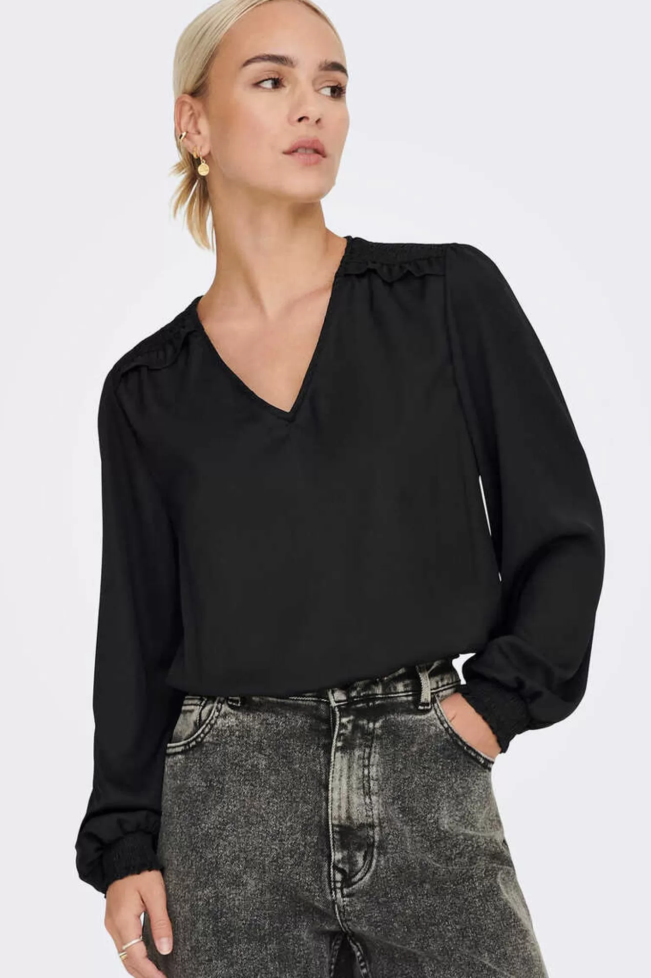 Only Blusa De Manga Longa