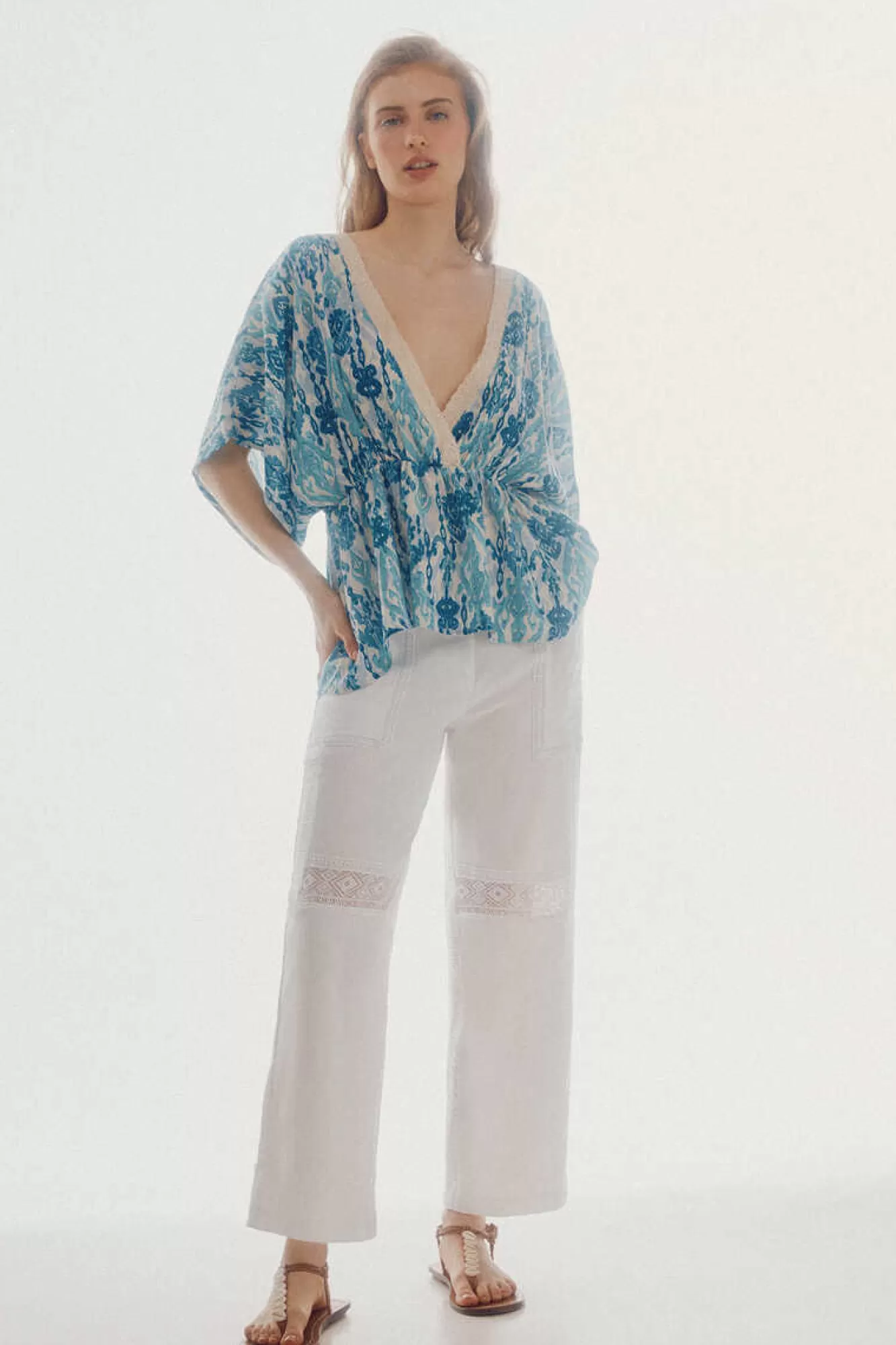 Slowlove Blusa Fluida