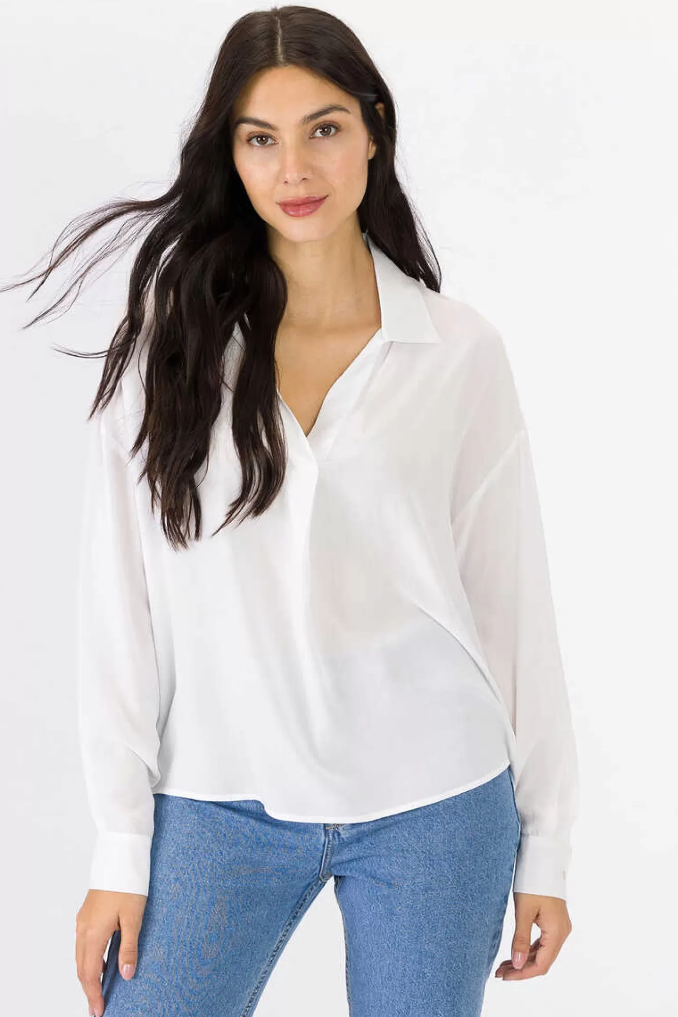 Tiffosi Blusa Fluida Clara