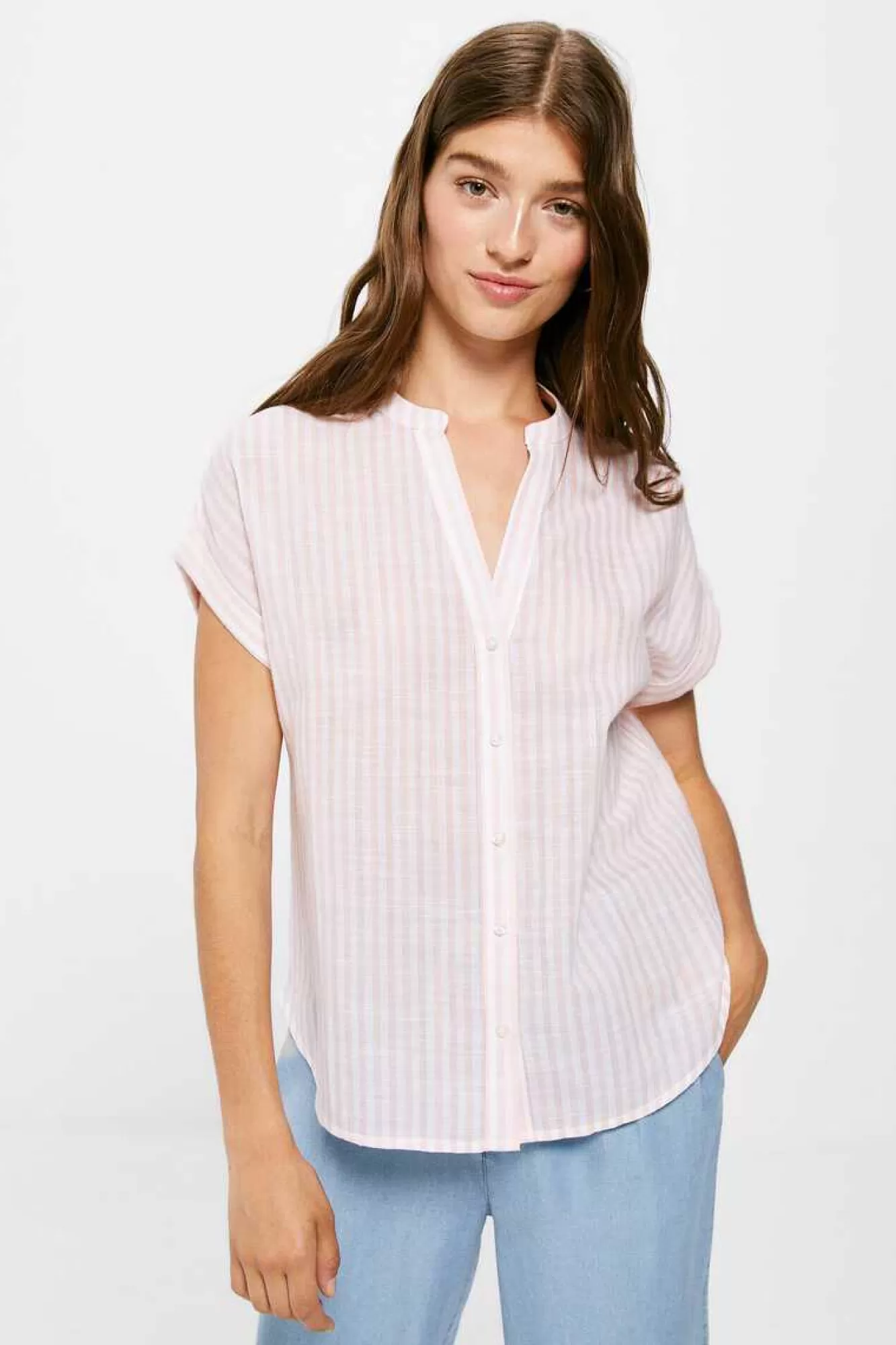 * Blusa Gola Mao Algodao