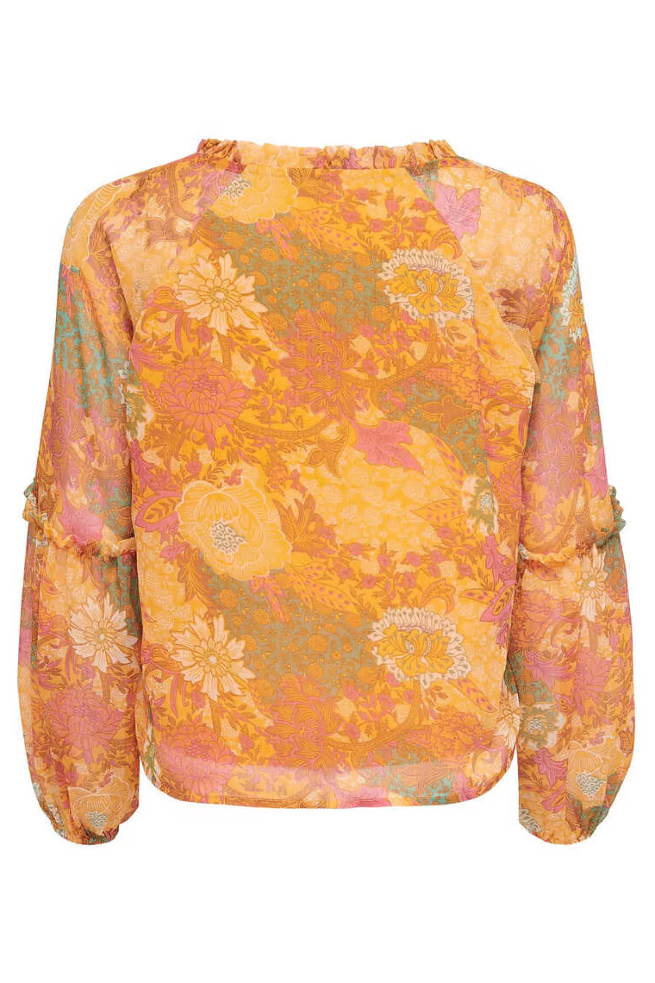 JDY Blusa Manga Comprida Com Gola Em Bico