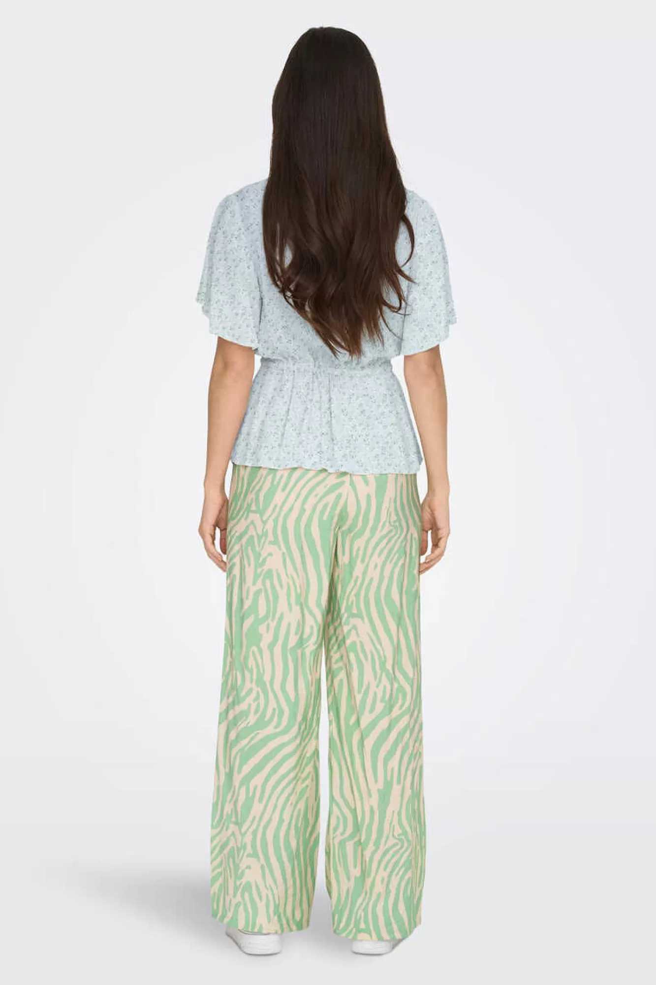 Only Blusa Manga Curta Botoes