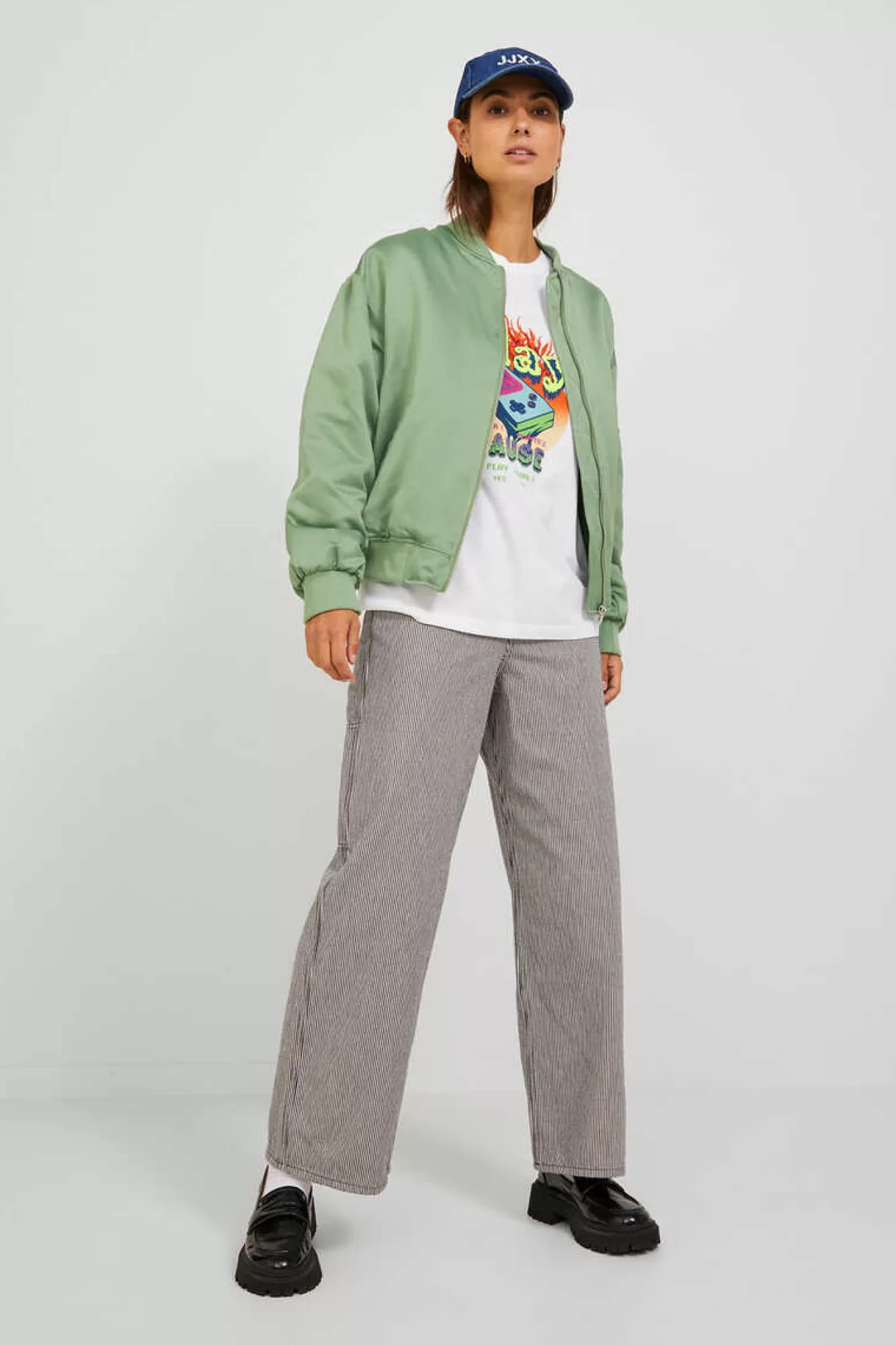 Jack & Jones Blusao Bomber Acetinado