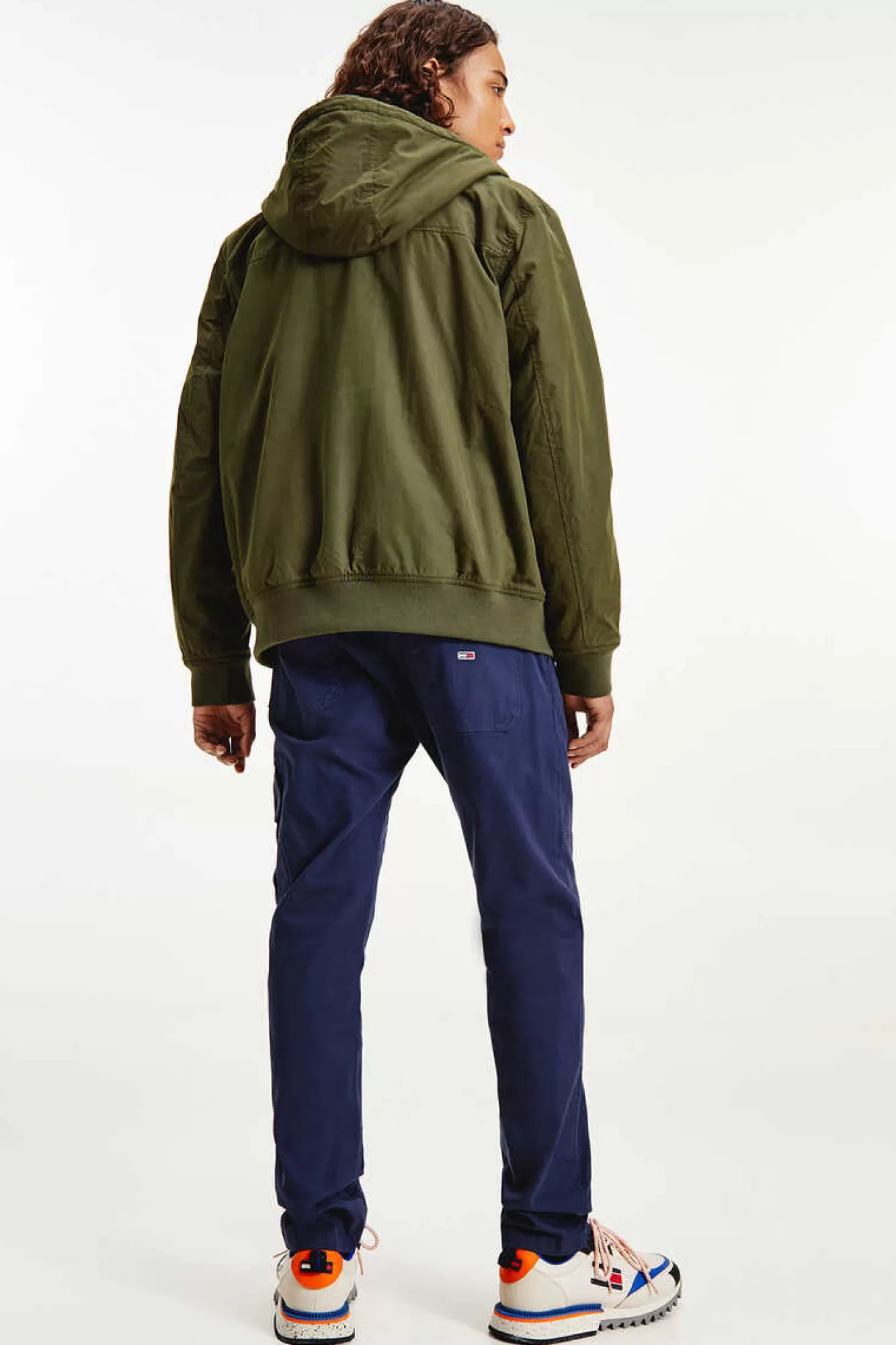 Tommy Jeans Blusao Com Capuz E Bolsos