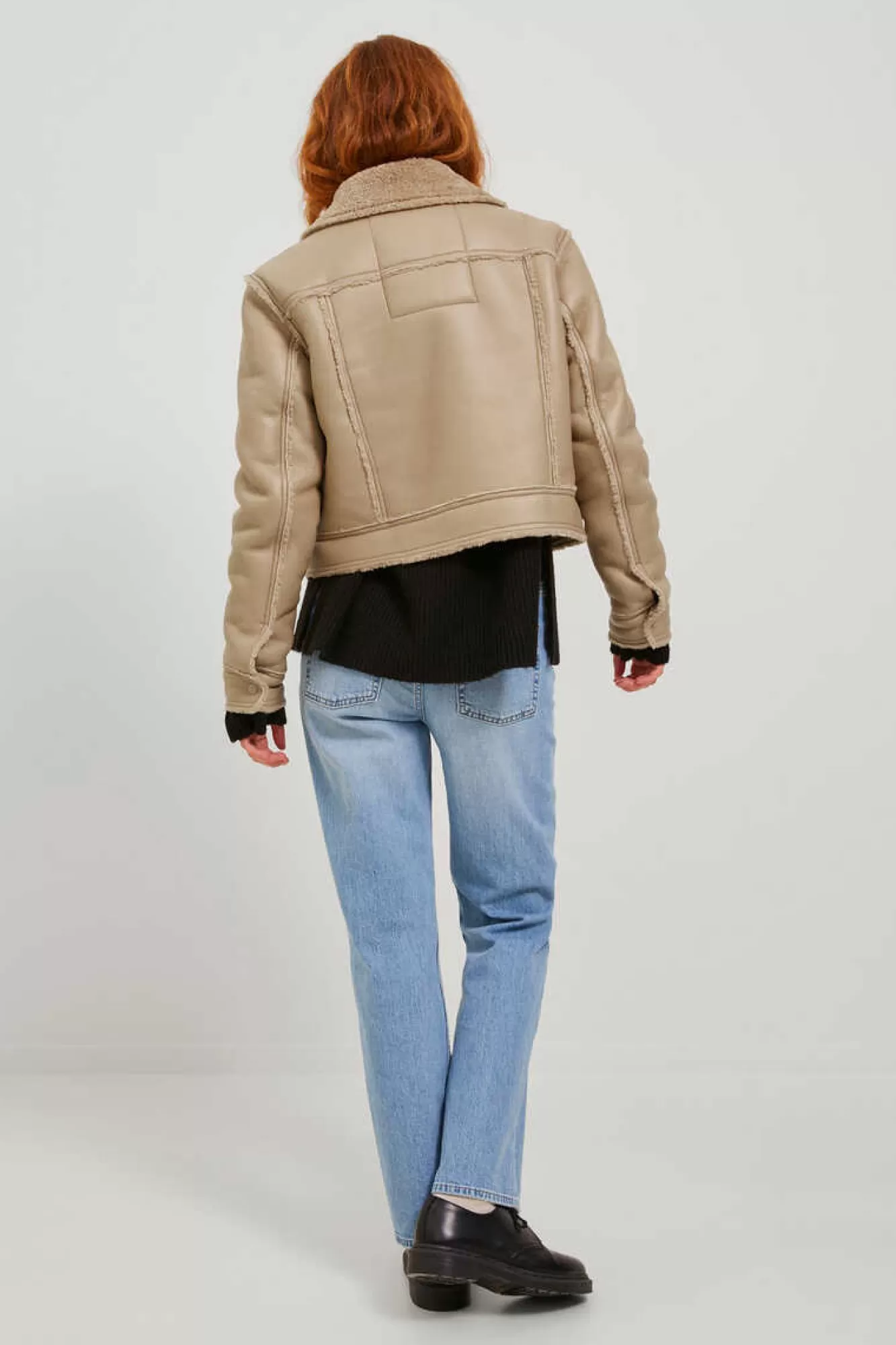 Jack & Jones Blusao De Polipele Com Borrego