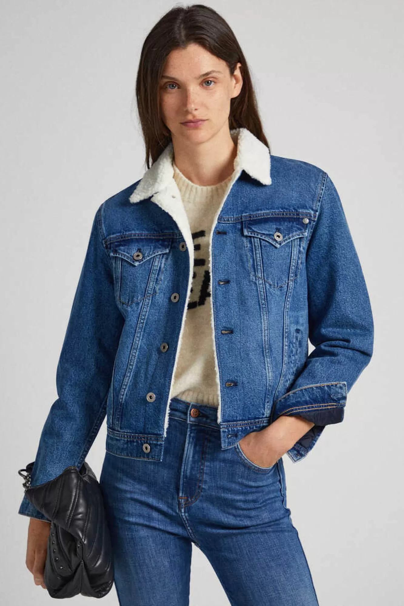Pepe Jeans Blusao Denim Forro La