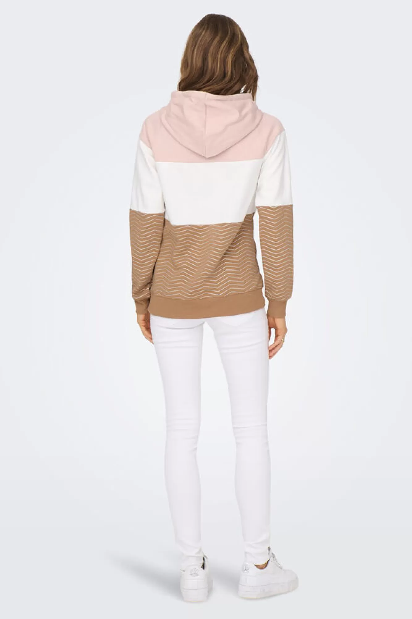 Only Bluse Lange Armel V-Ausschnitt