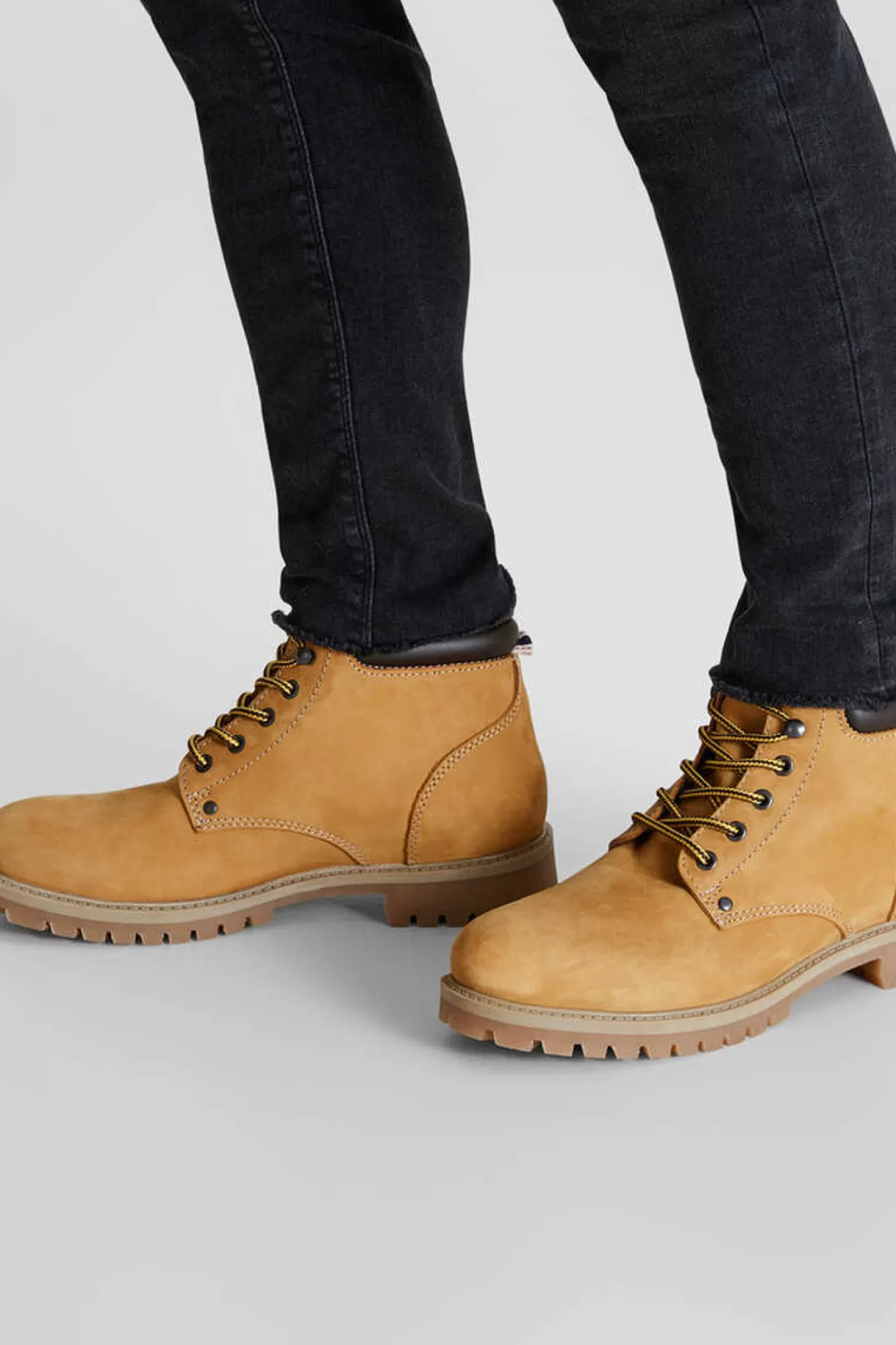 Jack & Jones Bota Montanhista De Nobuck Com Cordoes