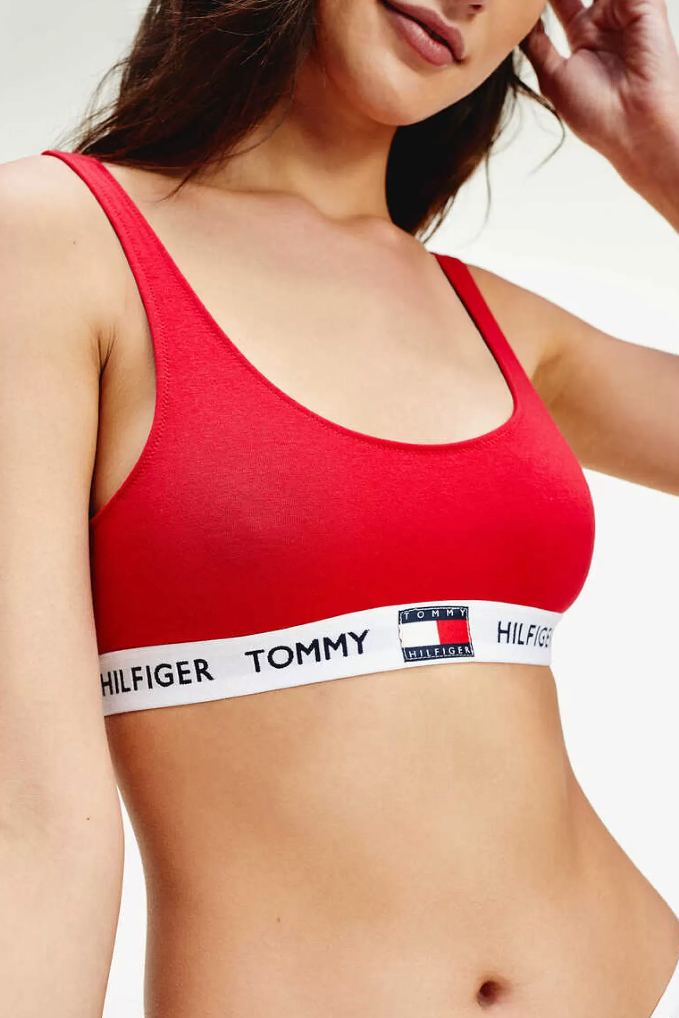 Tommy Jeans Bralette De Algodao