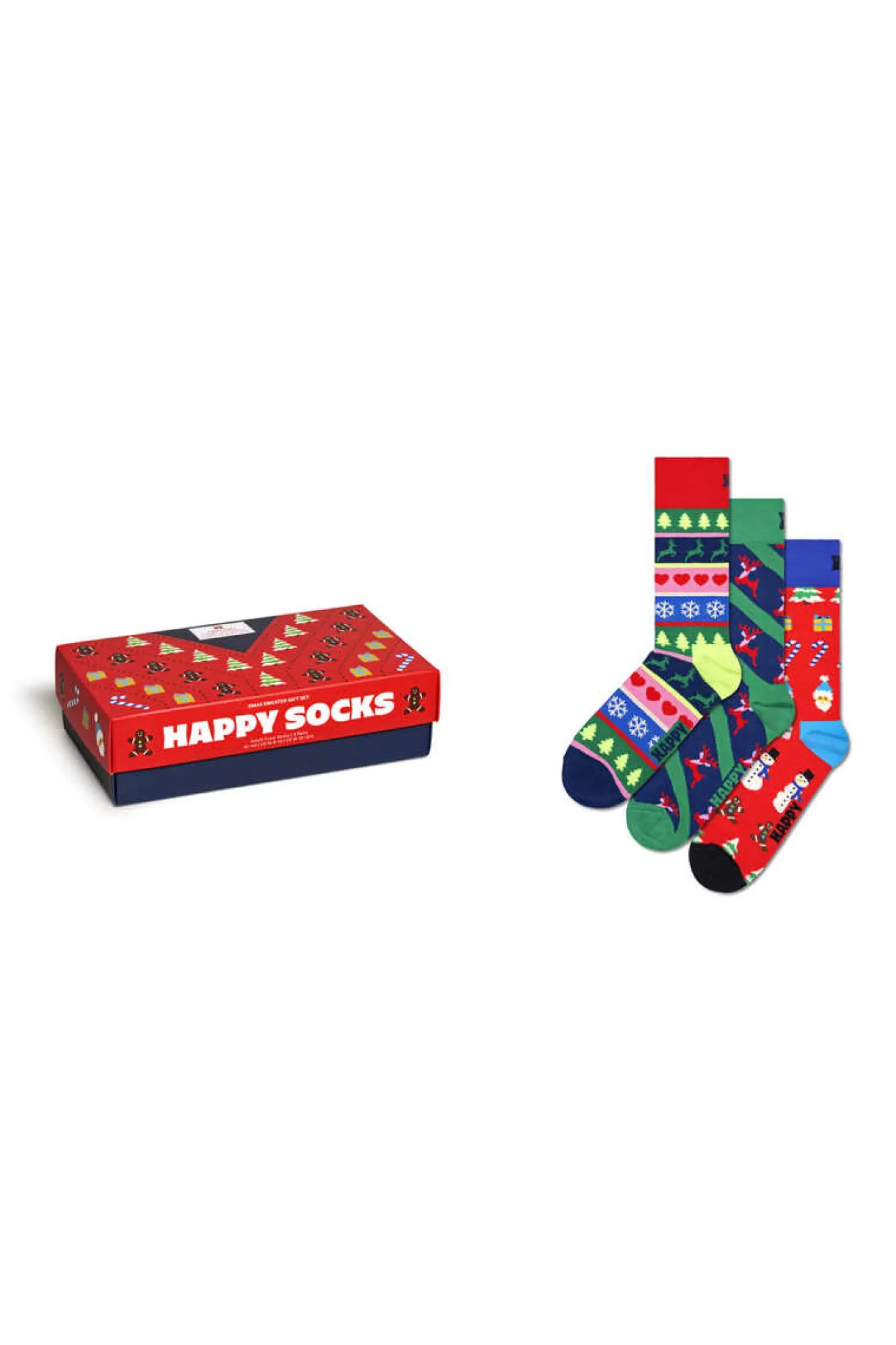 Happy Socks Caixa De 3 Unidades