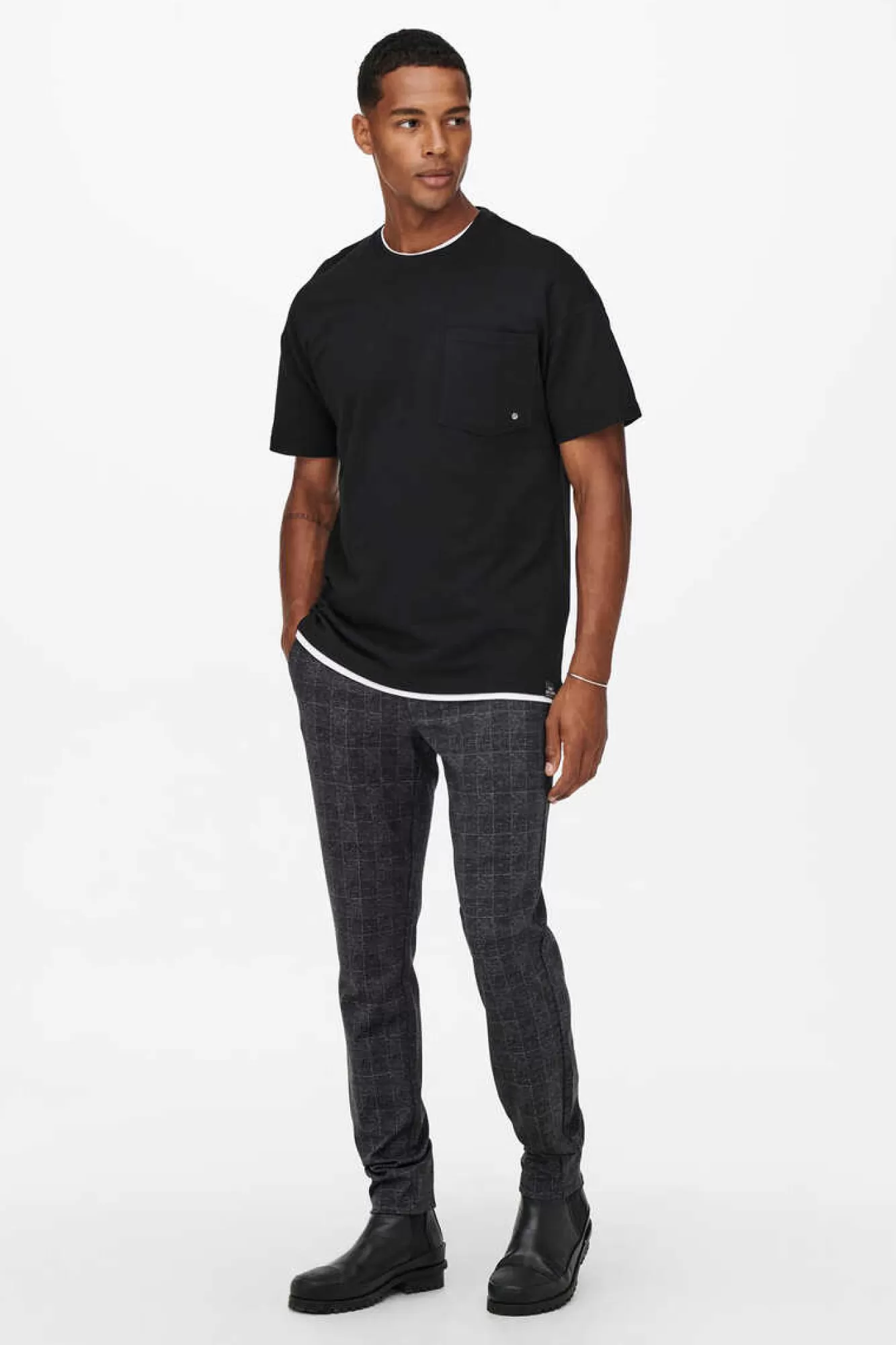 Only & Sons Calças 5 Bolsos Tapered