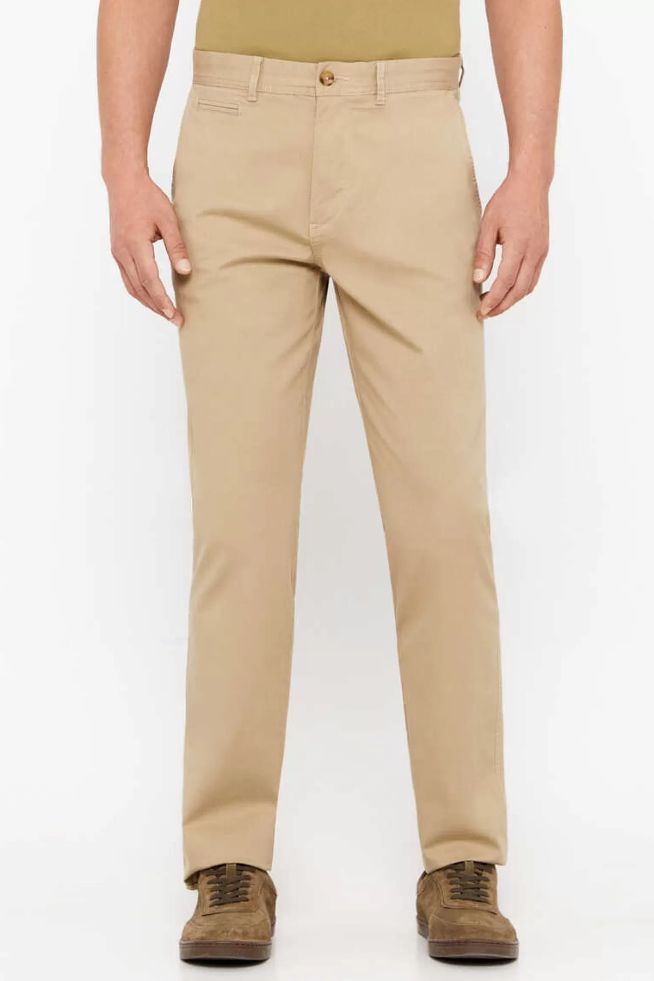 Cortefiel Calças Chino Leves Classic Fit