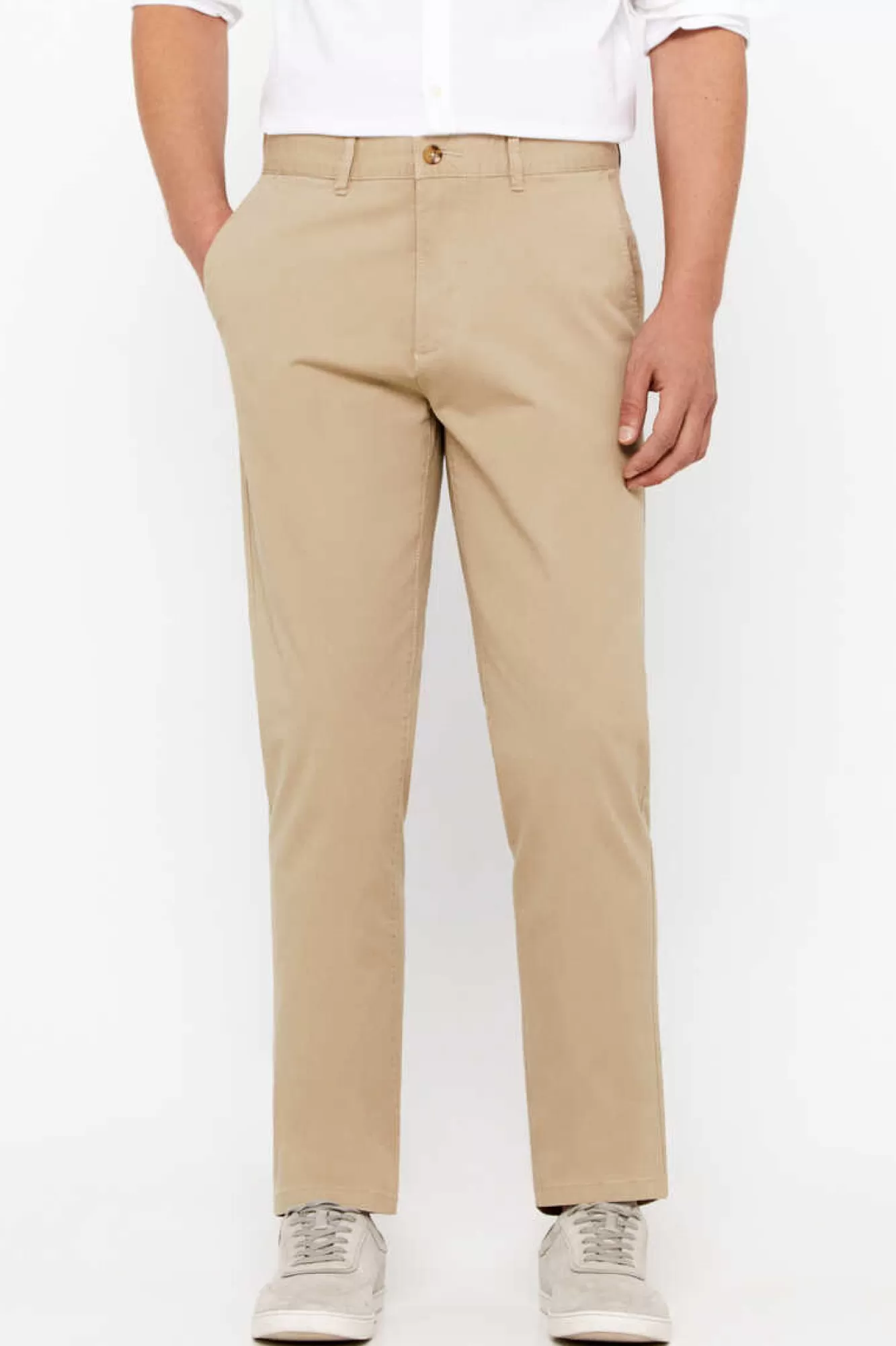 Cortefiel Calças Chino Leves Regular Fit