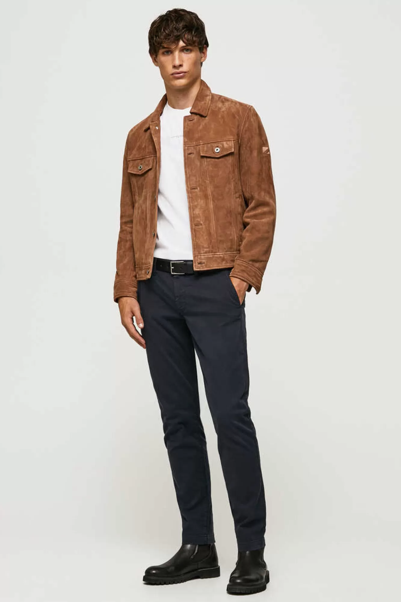Pepe Jeans Calças Chino Slim .