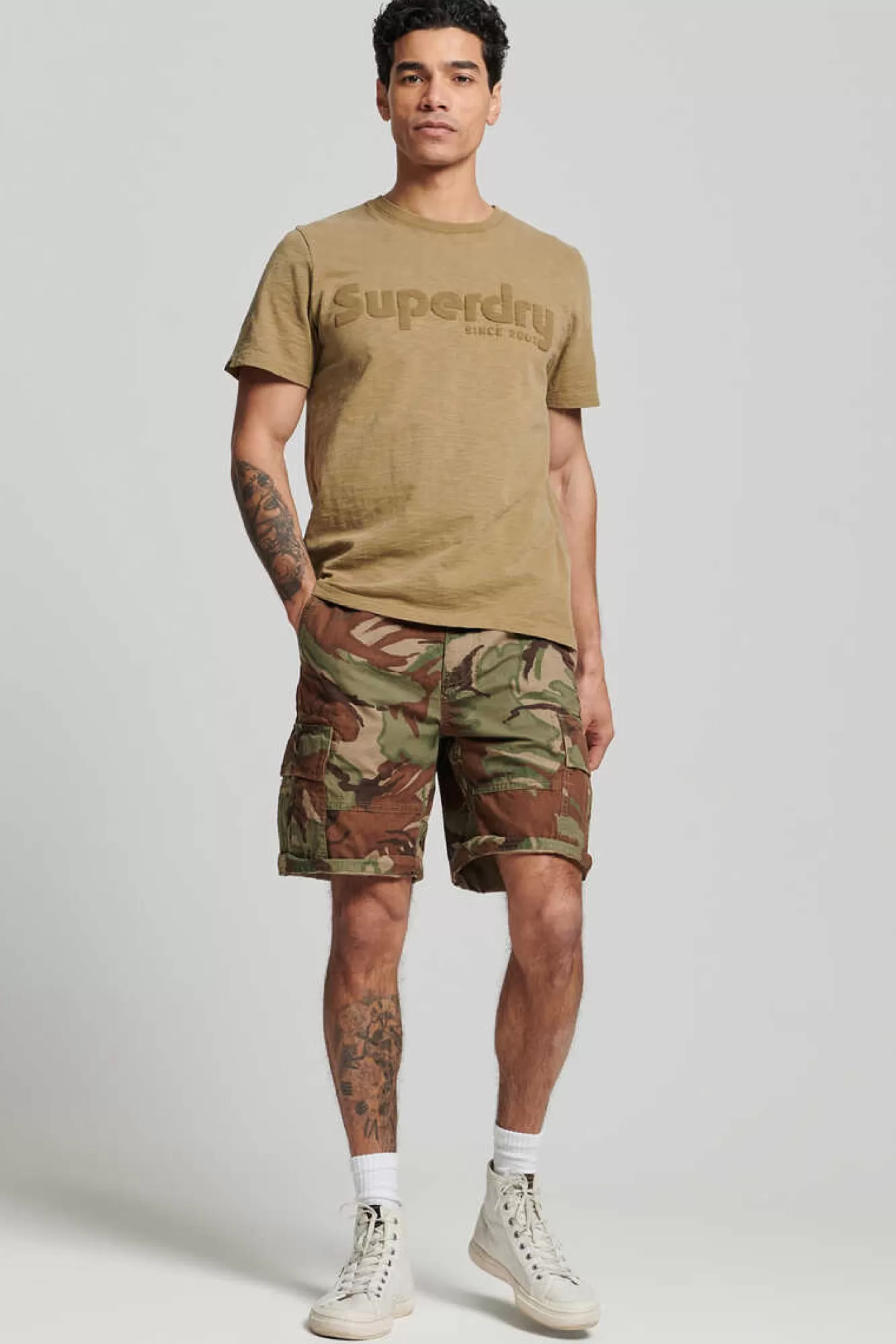 Superdry Calças Curtas Cargo Heavy