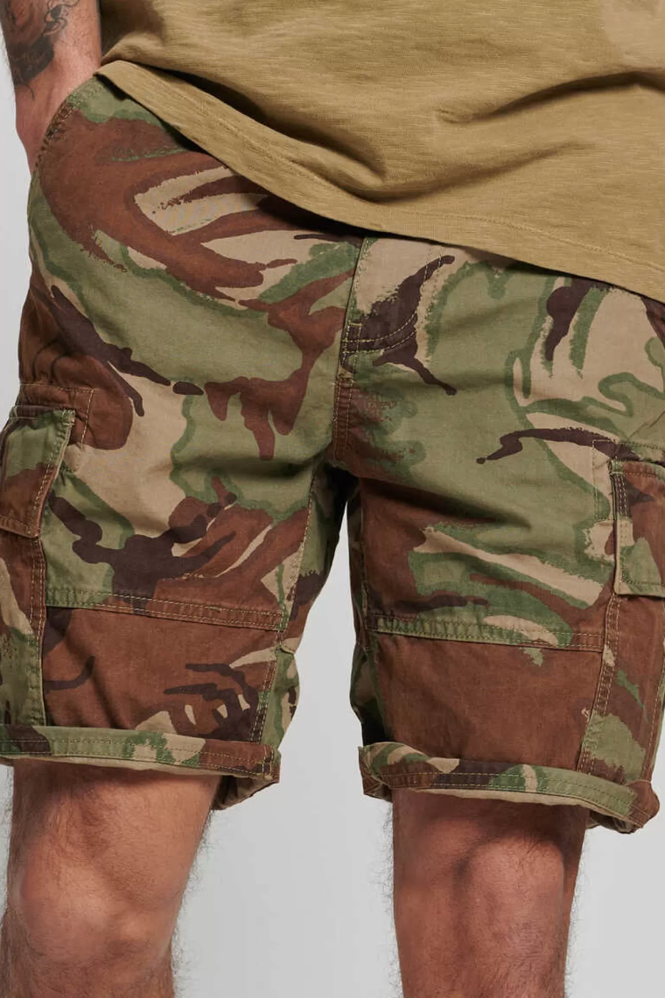 Superdry Calças Curtas Cargo Heavy