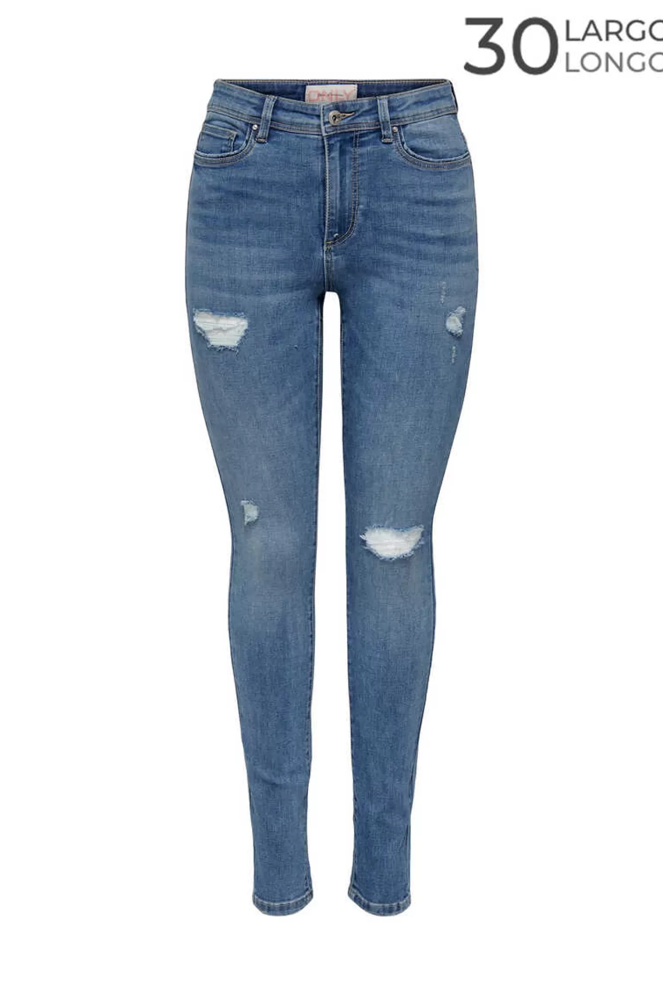 Only Calças De Ganga Skinny Rotos