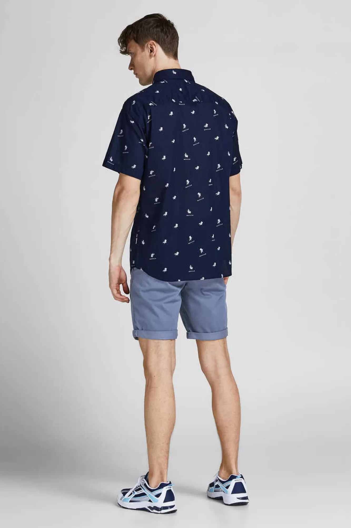 Jack & Jones Calcoes Bermudas De Algodao Estilo Bermuda