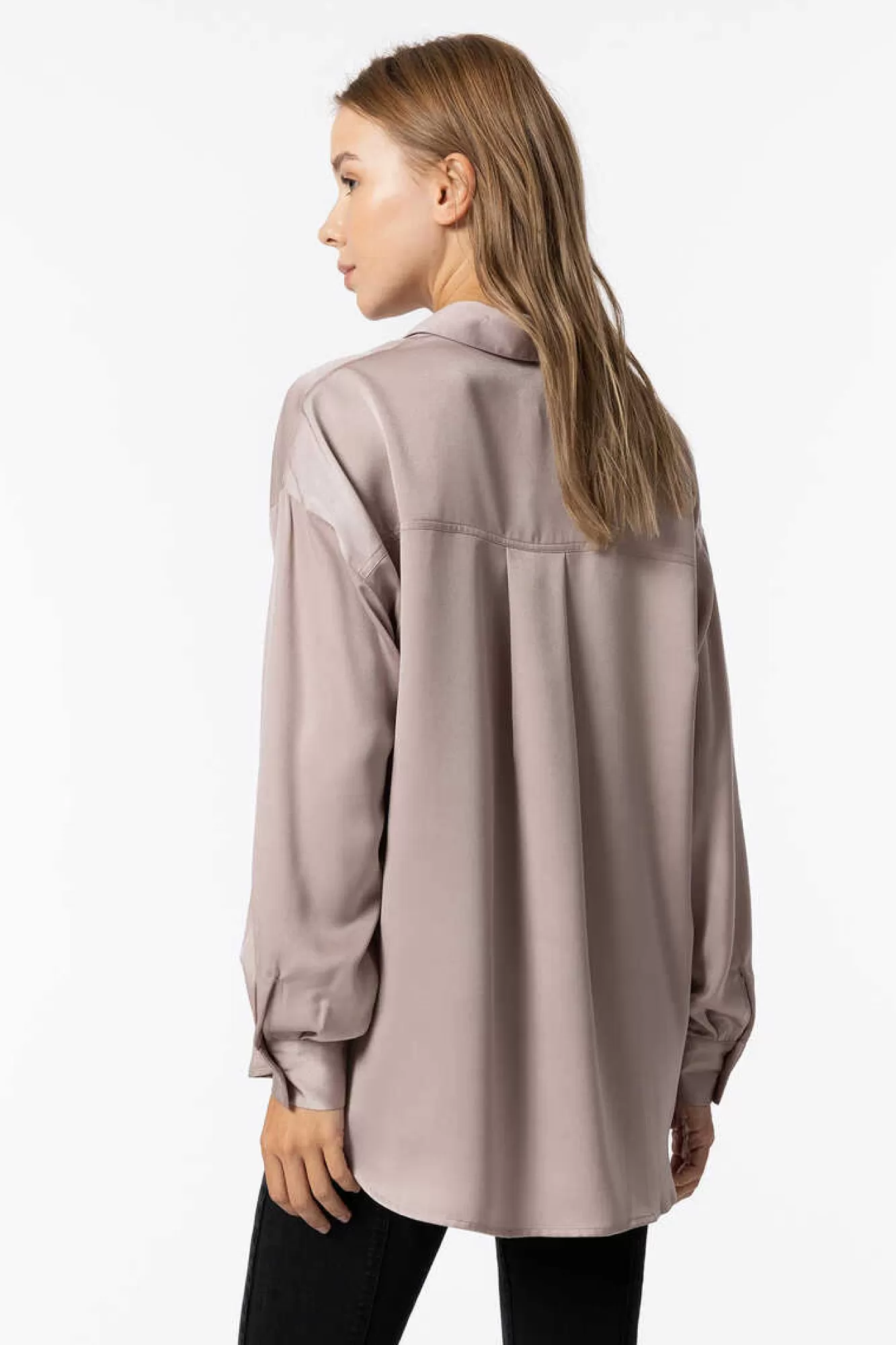 Tiffosi Camisa Acetinada