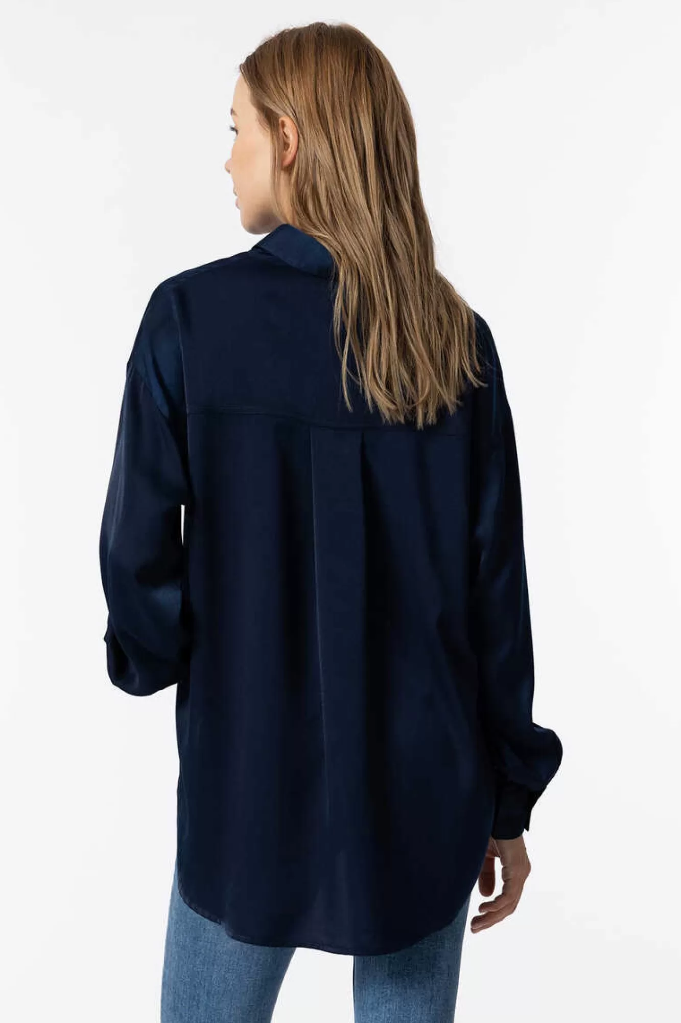Tiffosi Camisa Acetinada