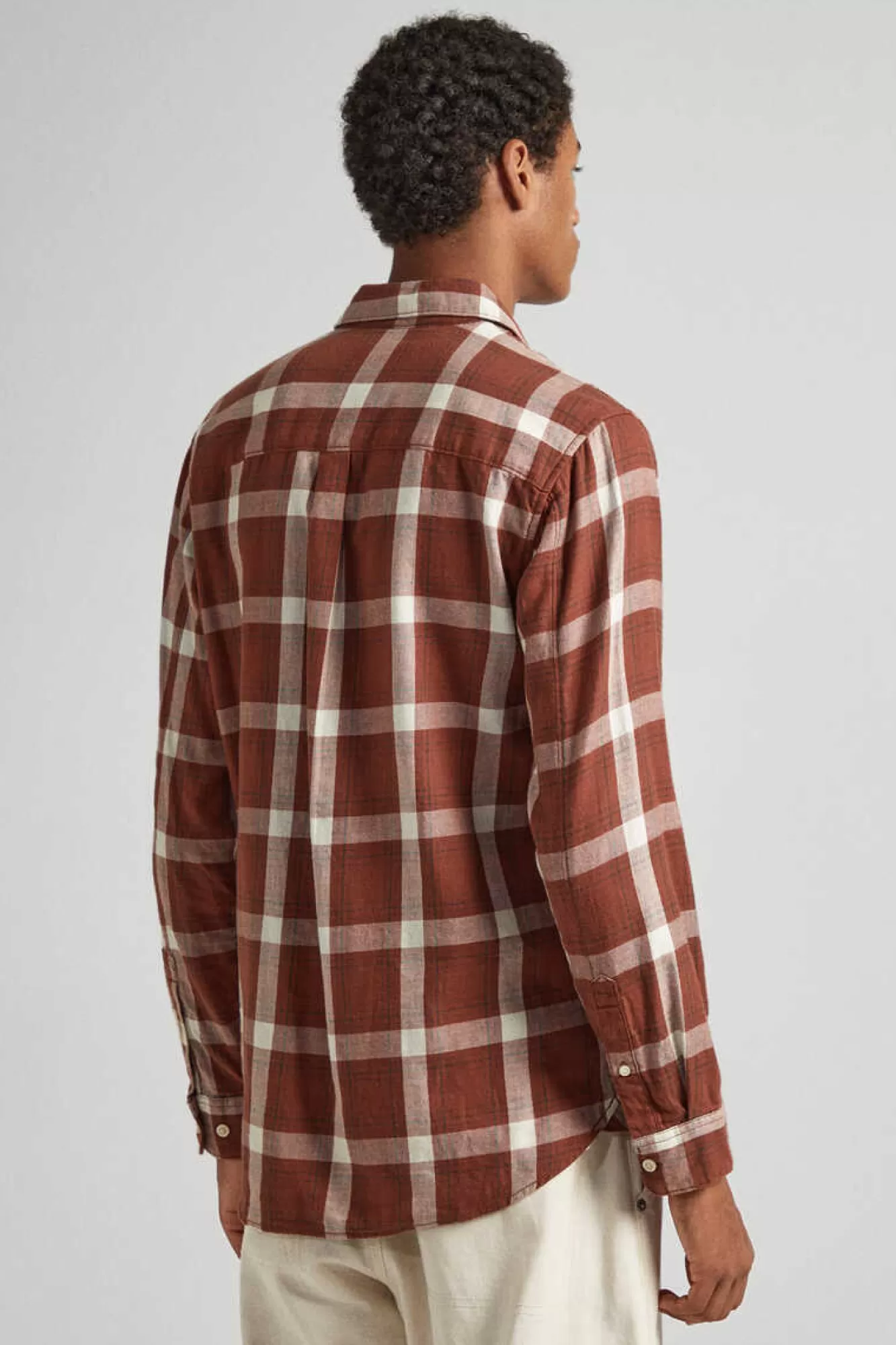 Pepe Jeans Camisa Algodao Quadrados