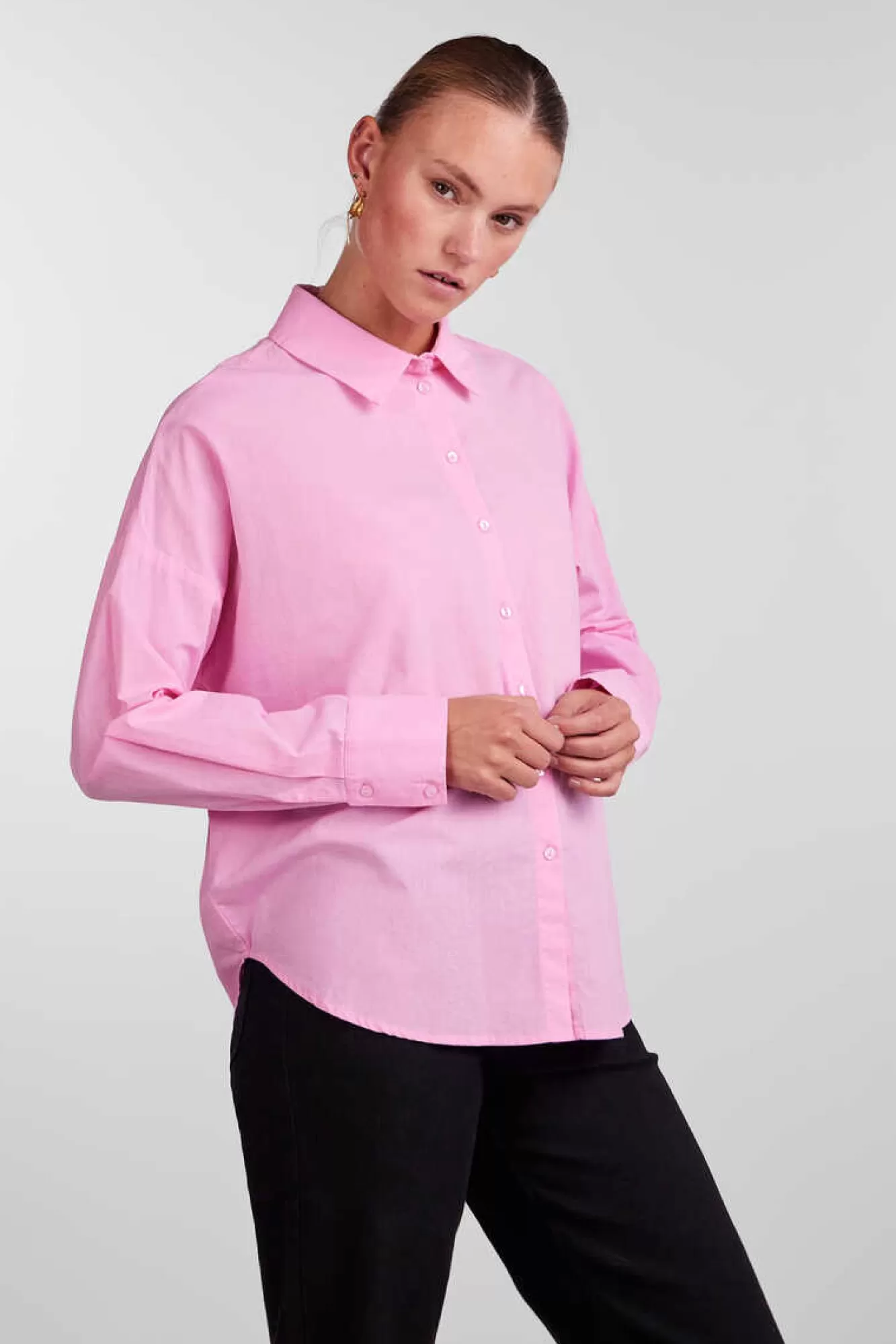 Pieces Camisa Basica De Algodao