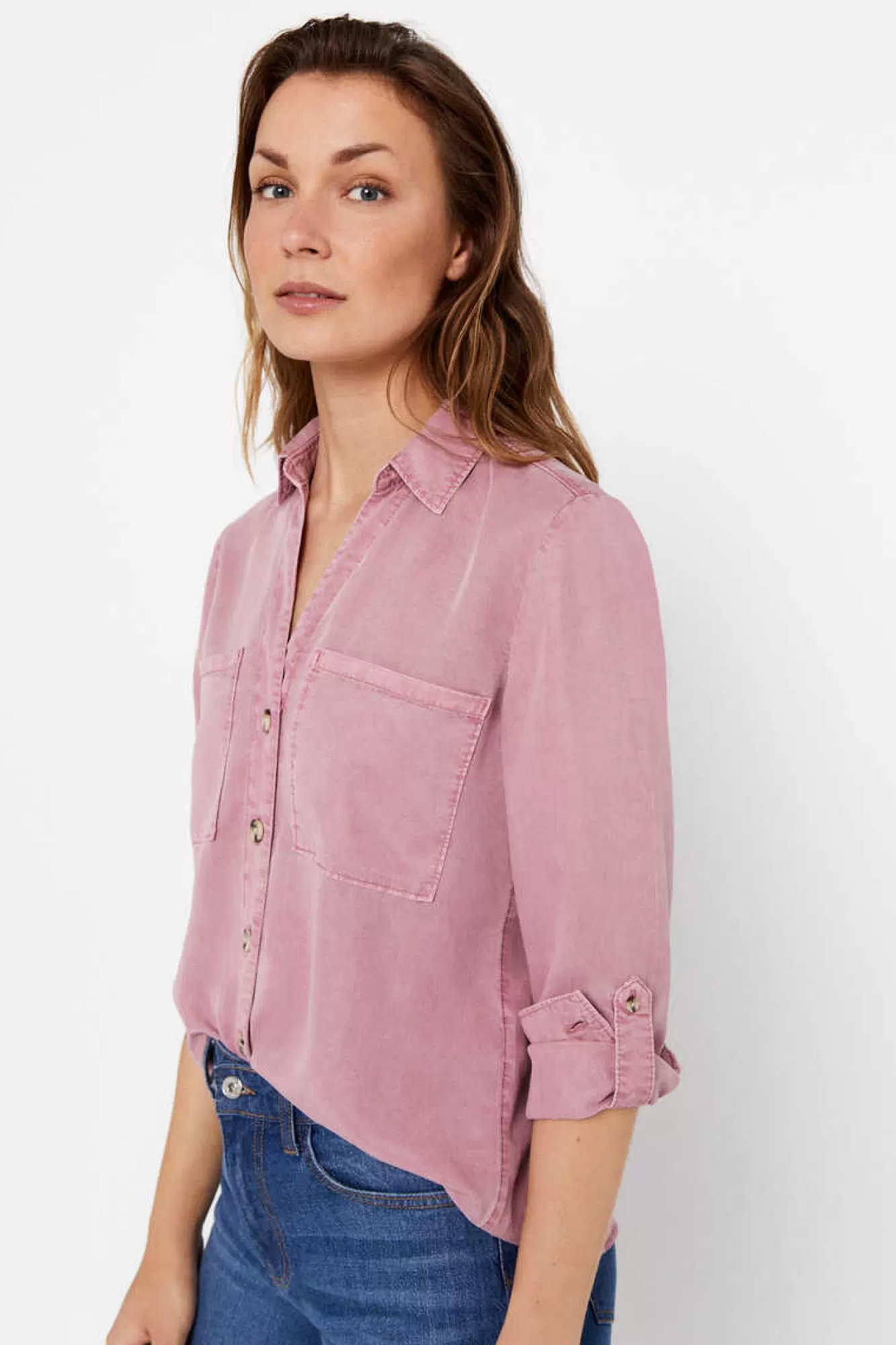 Cortefiel Camisa Cargo 100% Tencel