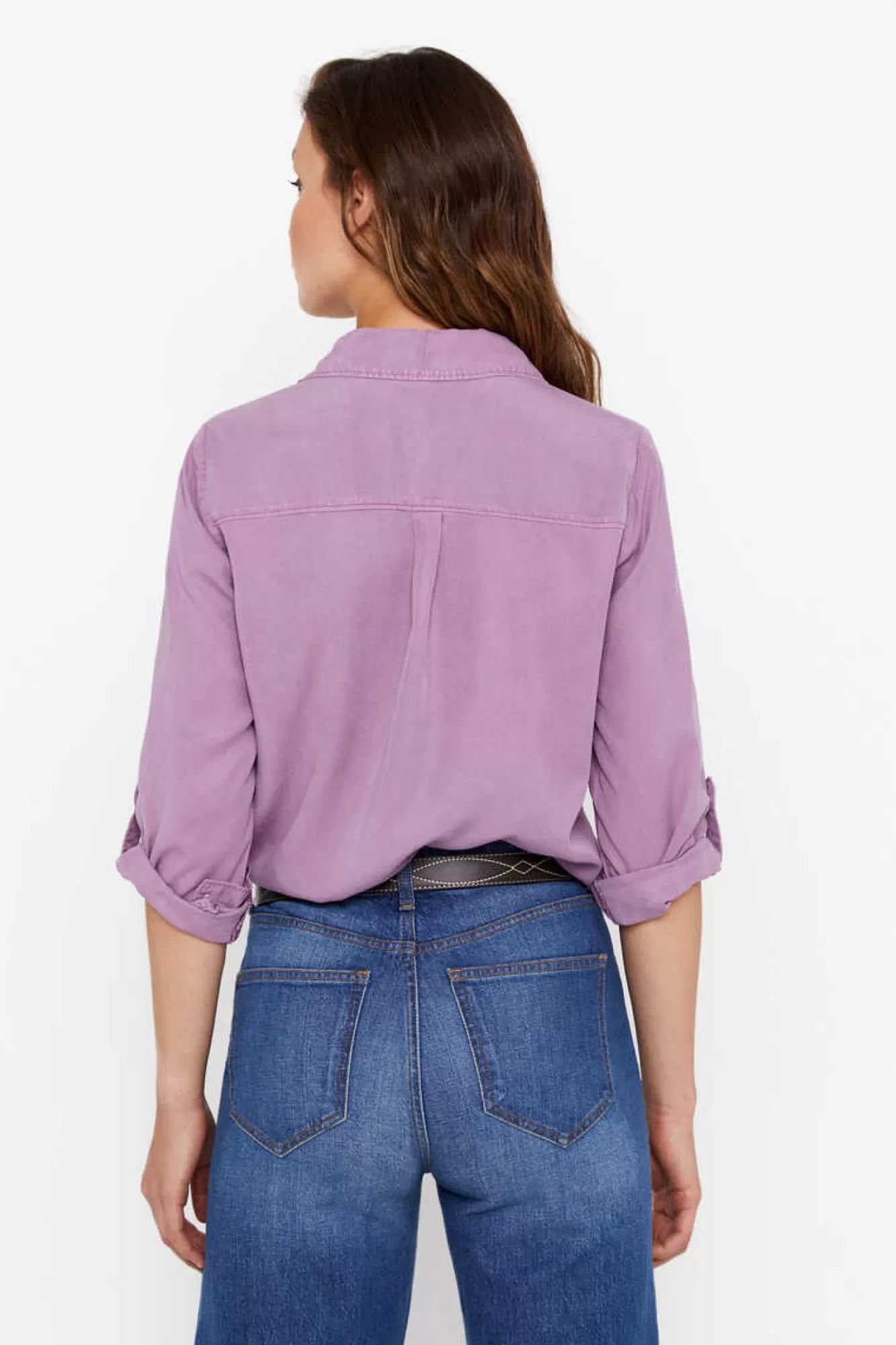 Cortefiel Camisa Cargo 100% Tencel