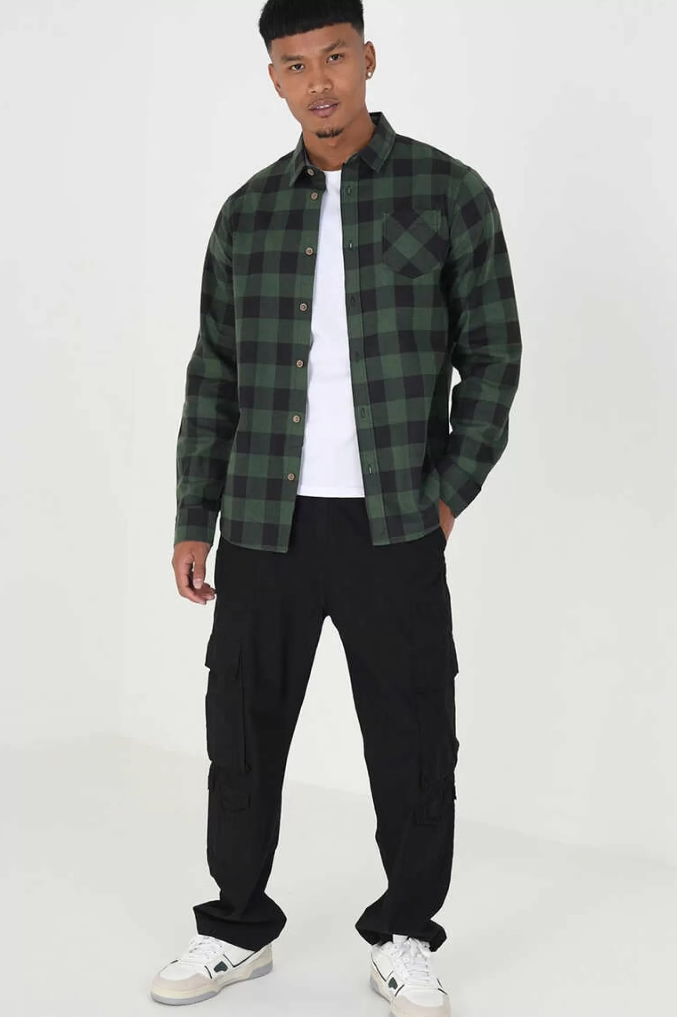 Brave Soul Camisa De Flanela Aos Quadrados