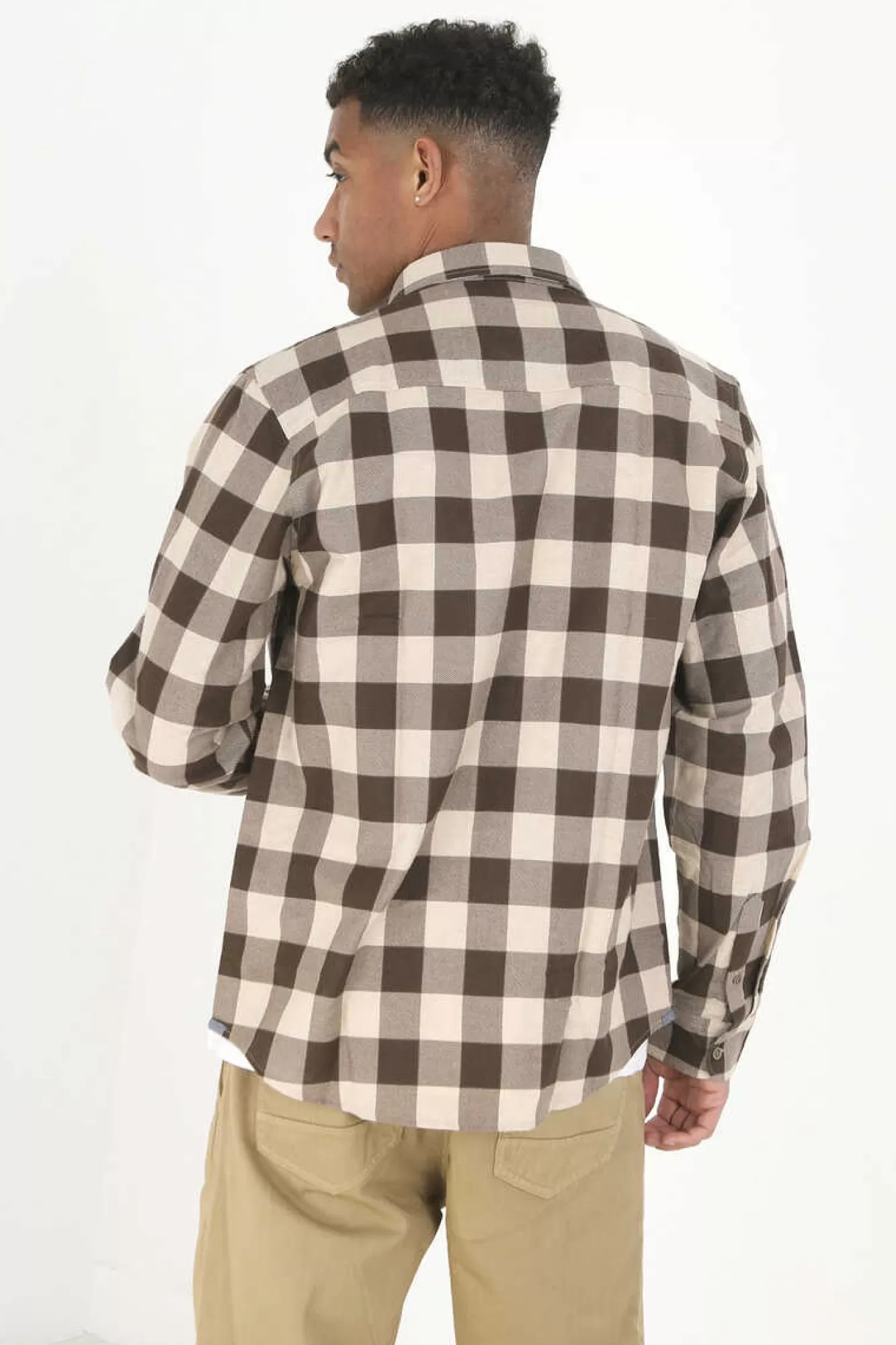 Brave Soul Camisa De Flanela Aos Quadrados