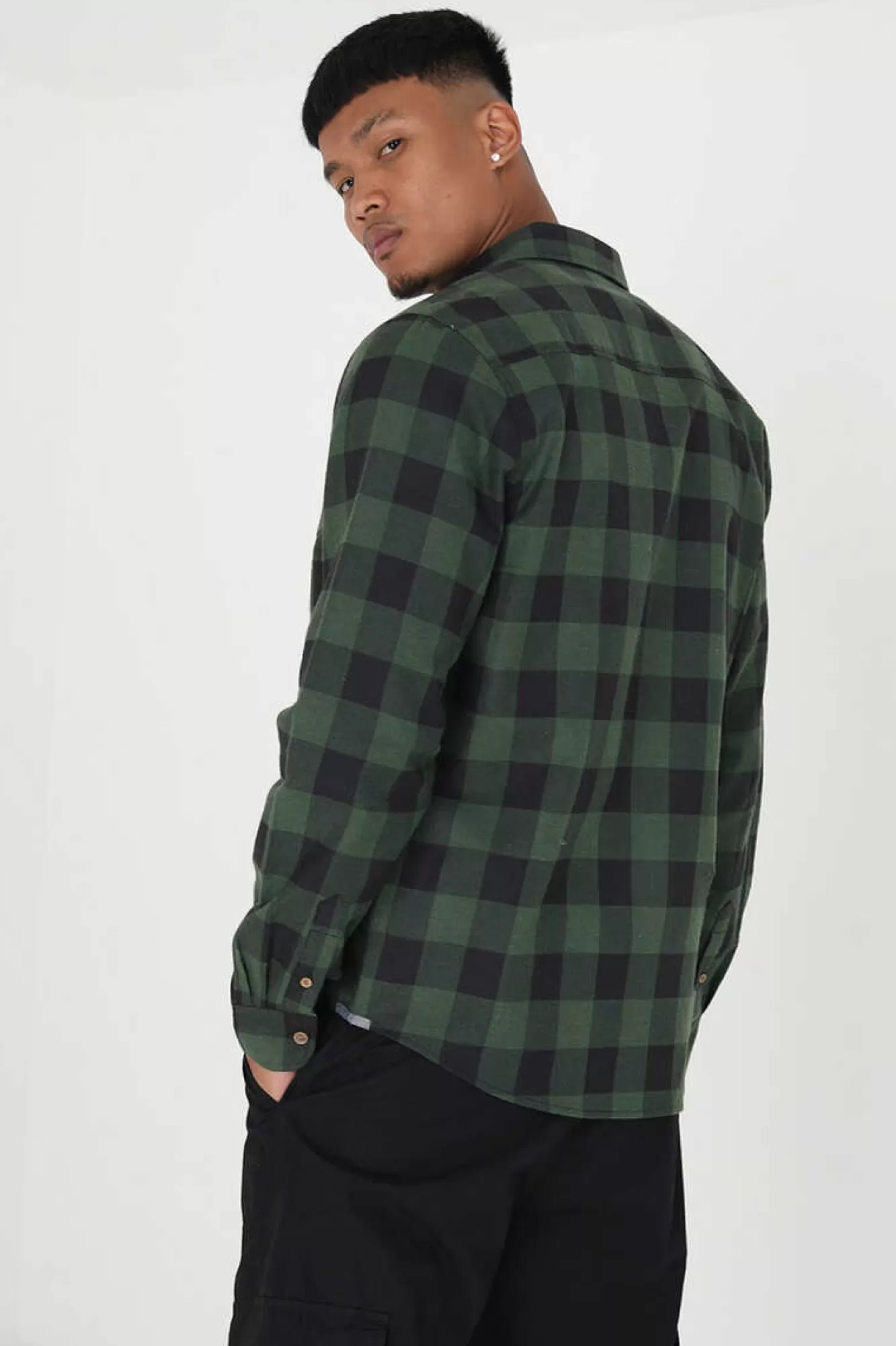 Brave Soul Camisa De Flanela Aos Quadrados
